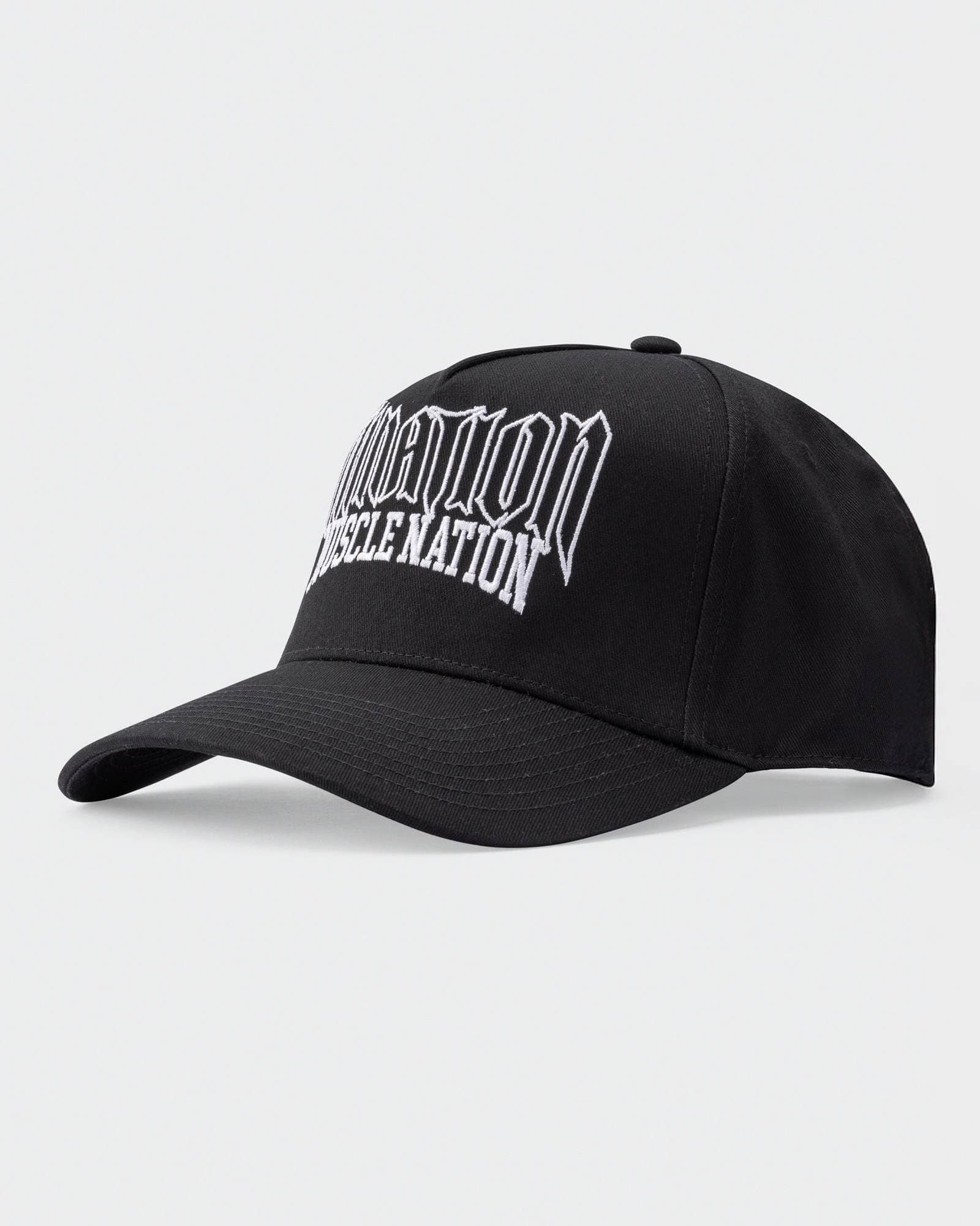 Metal A-Frame Hat - Black