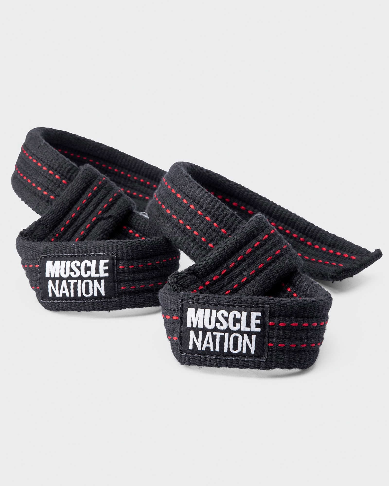 Lifting Straps - Black / Red