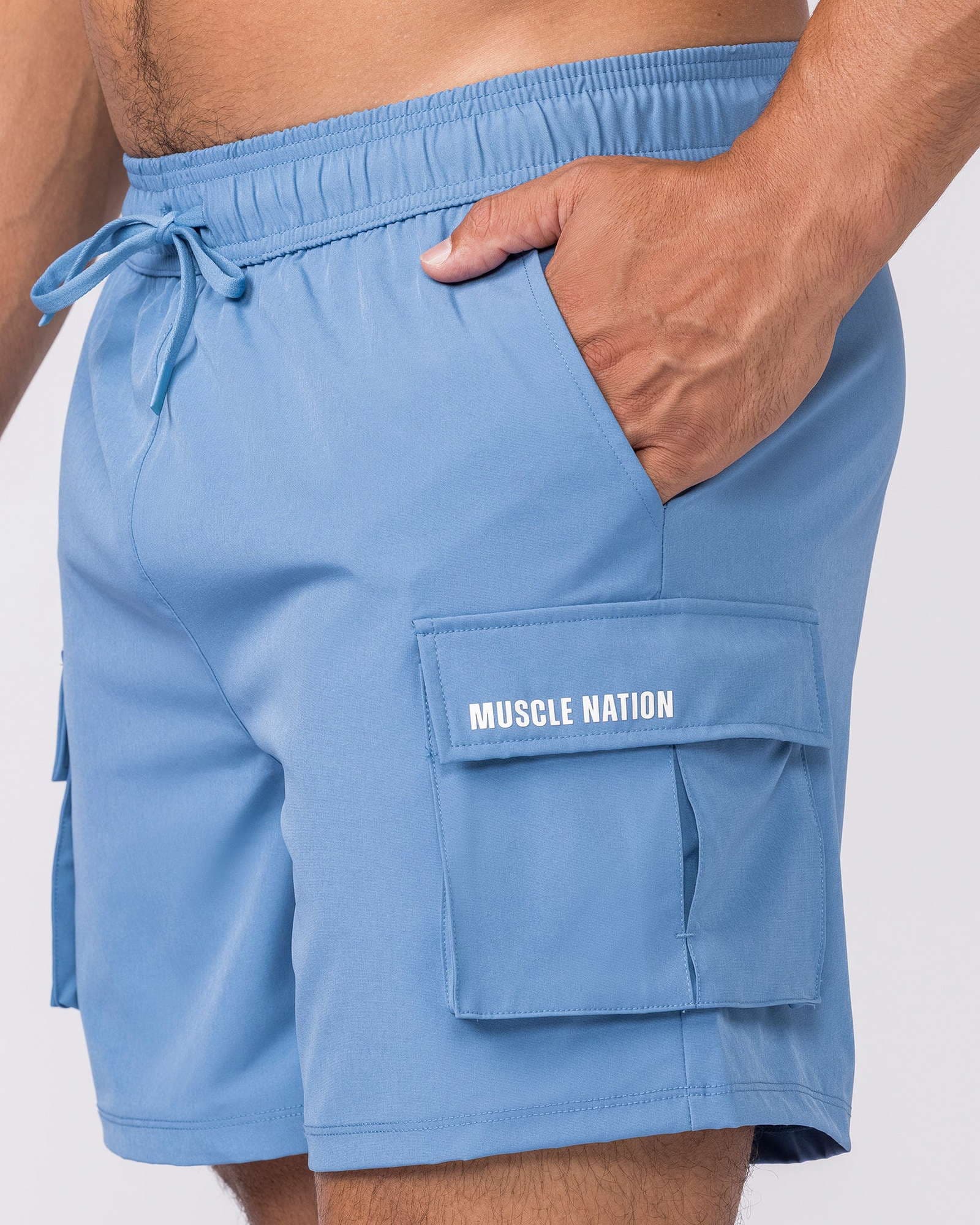 Active Cargo 5" Shorts - Pacific