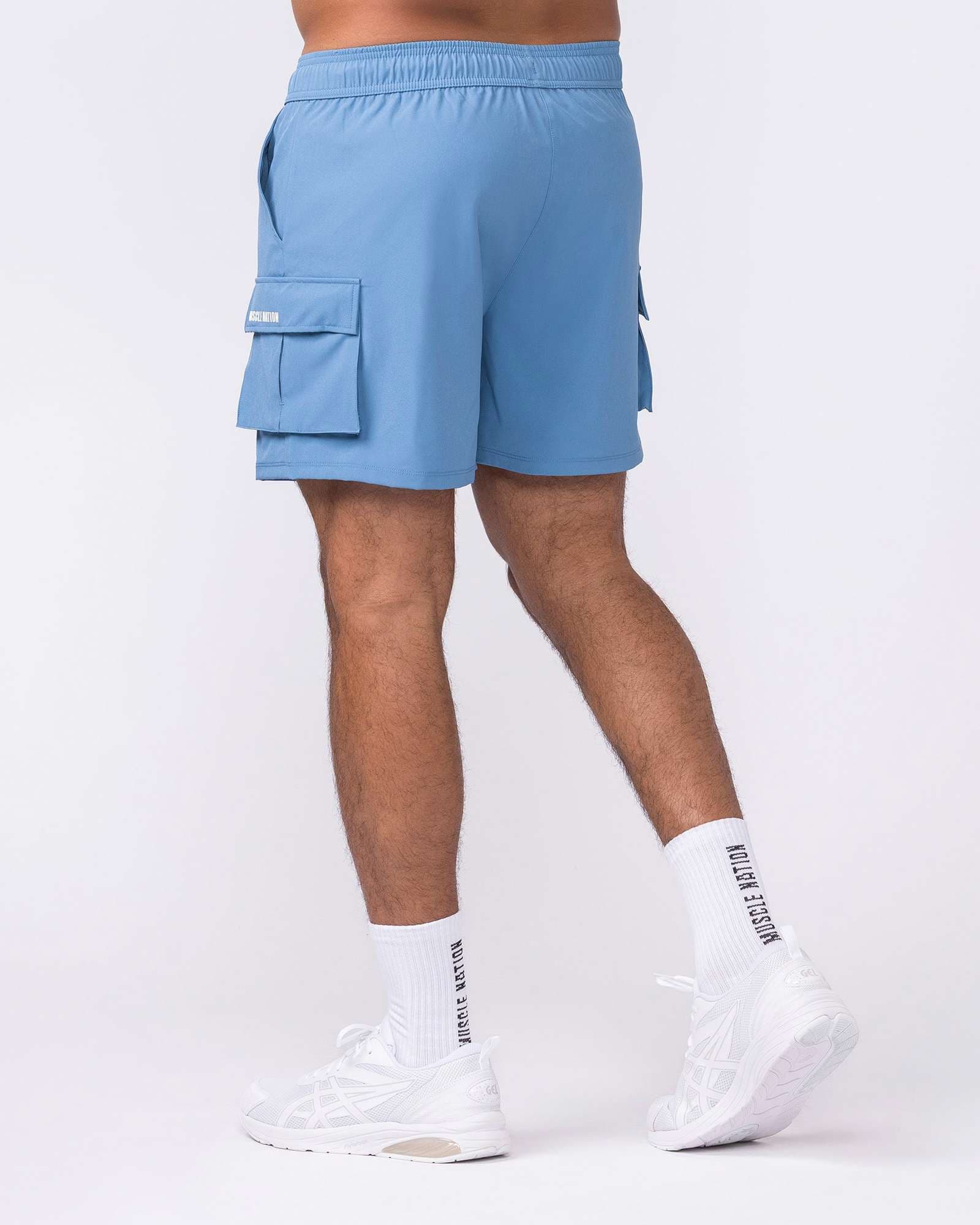 Active Cargo 5" Shorts - Pacific