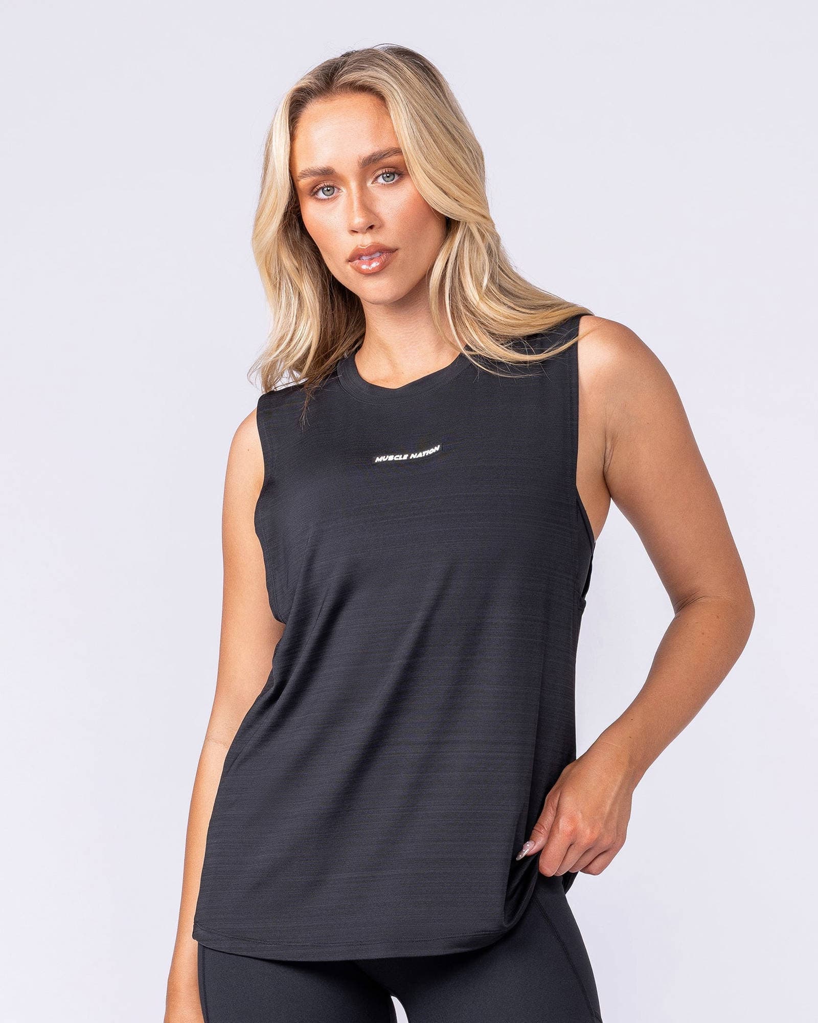 Active Drop Arm Training Tank - Black