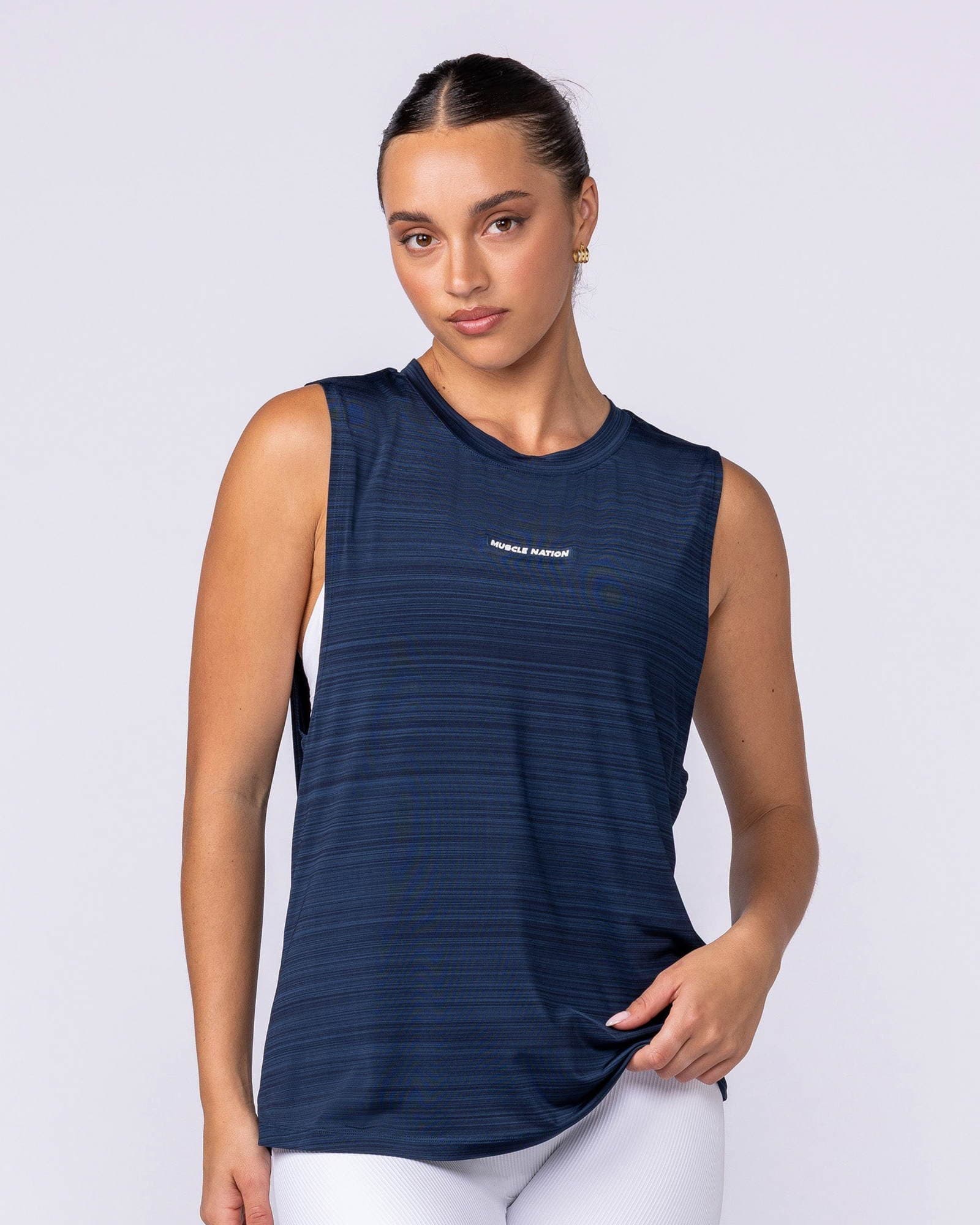 Active Drop Arm Training Tank - Navy