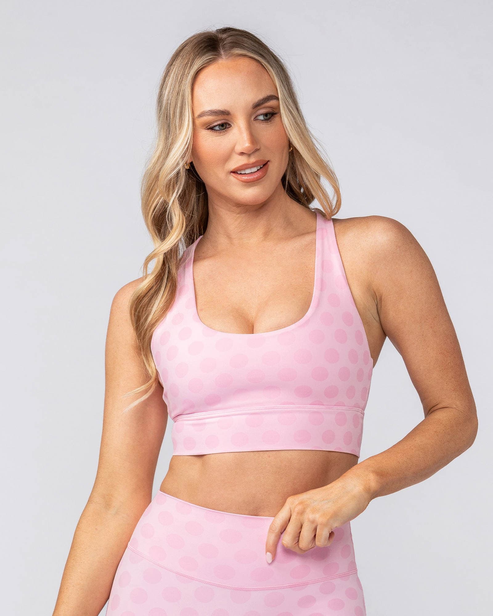 Allure Longline Bra - Blossom Spot