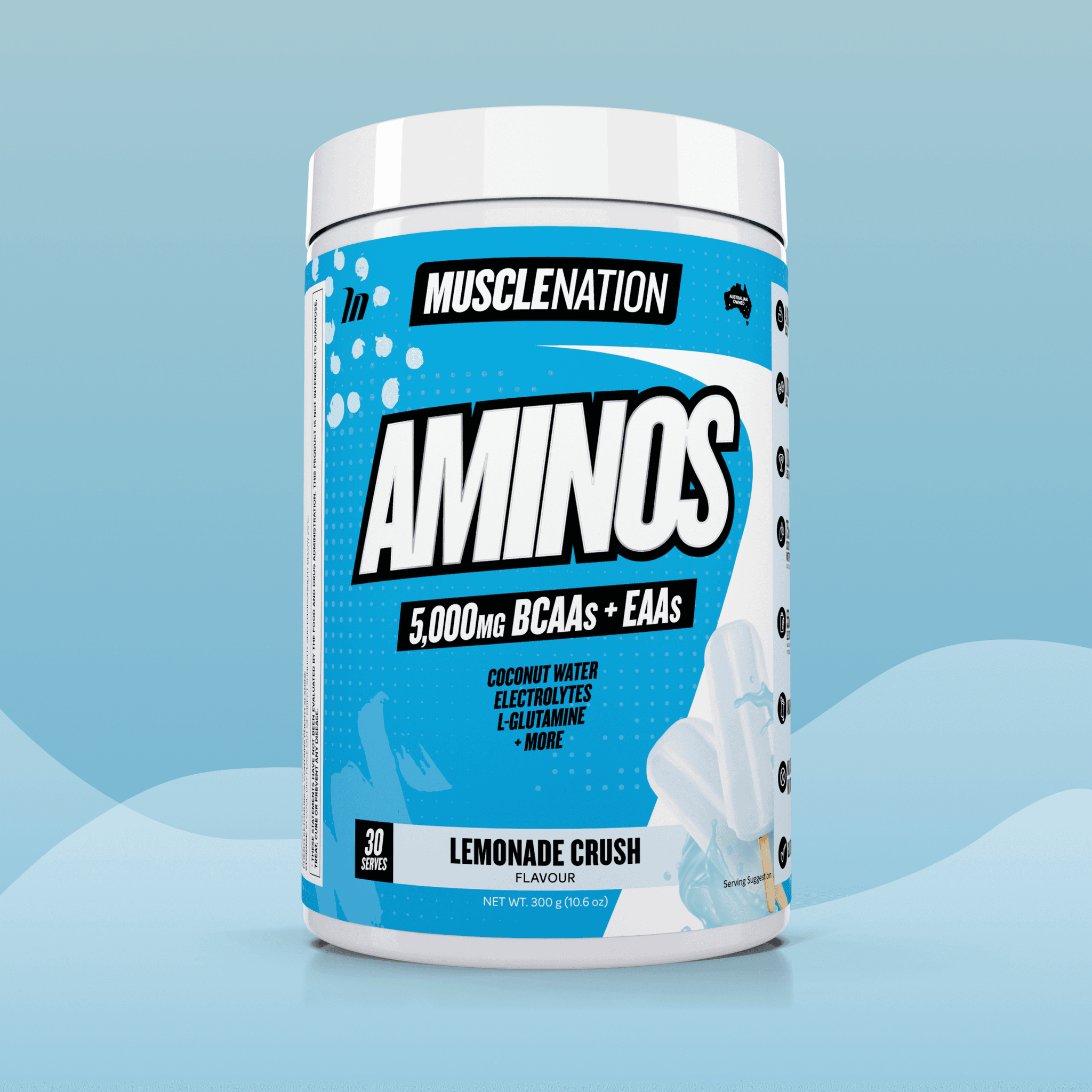 AMINOS + HYDRATION - Lemonade Crush - 30 serves