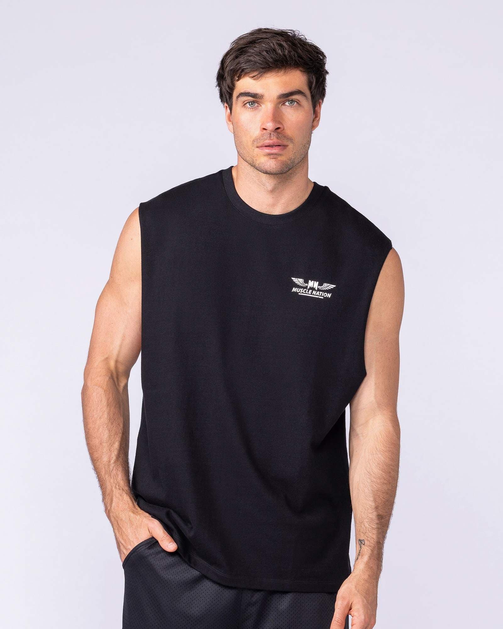 Archives Muscle Tank - Black