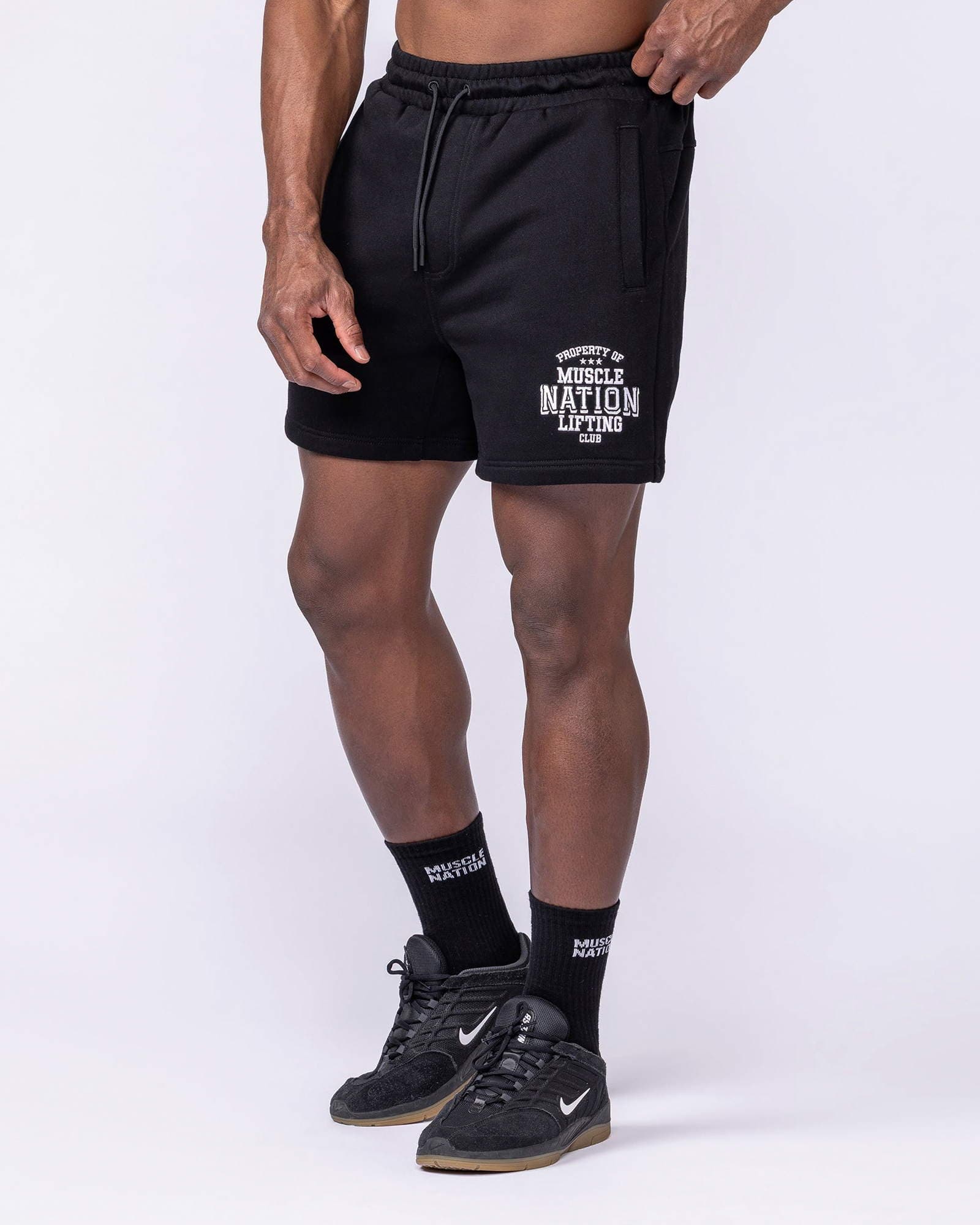 Archives Sweat 5" Shorts - Black