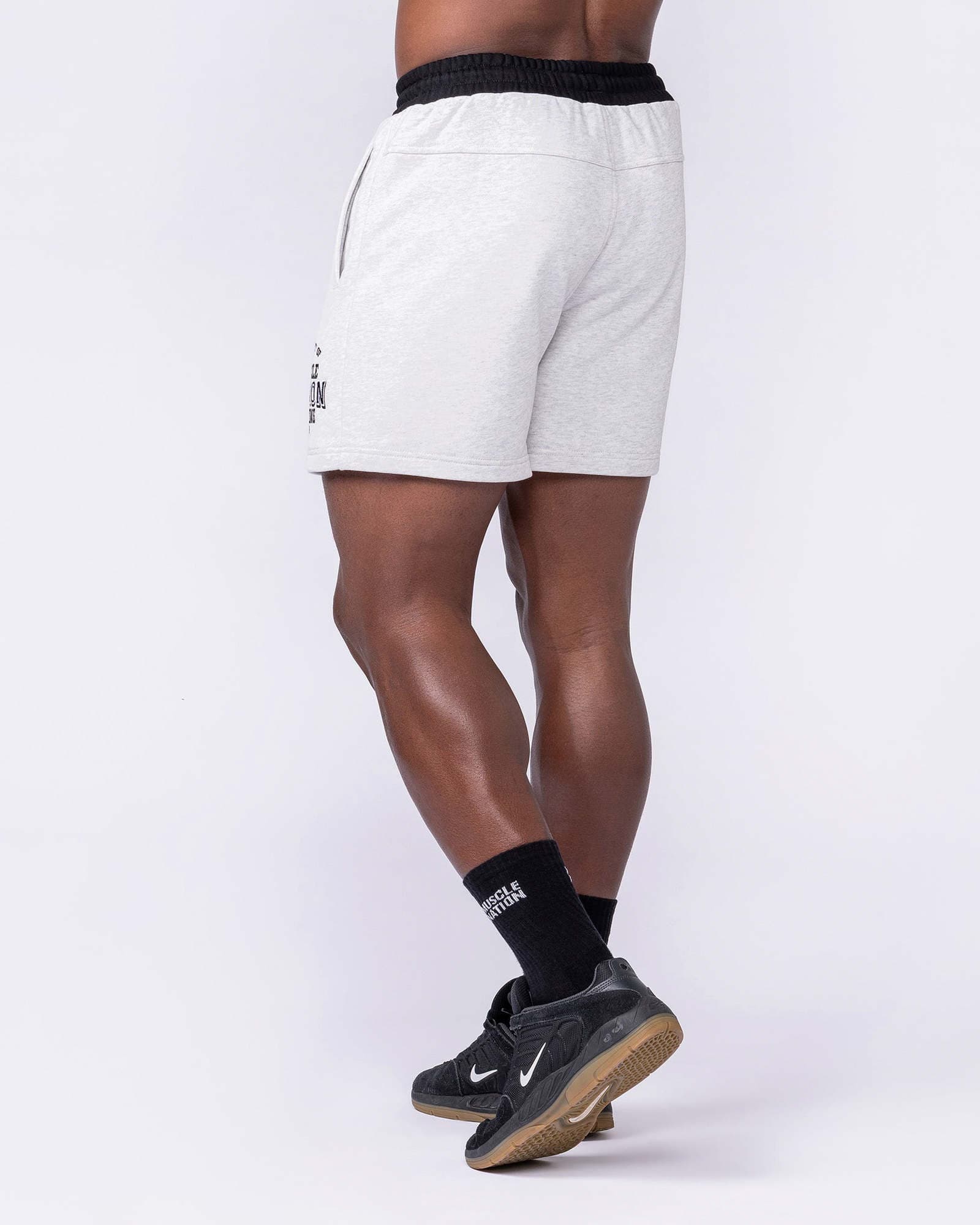 Archives Sweat 5" Shorts - Snow Grey Marl