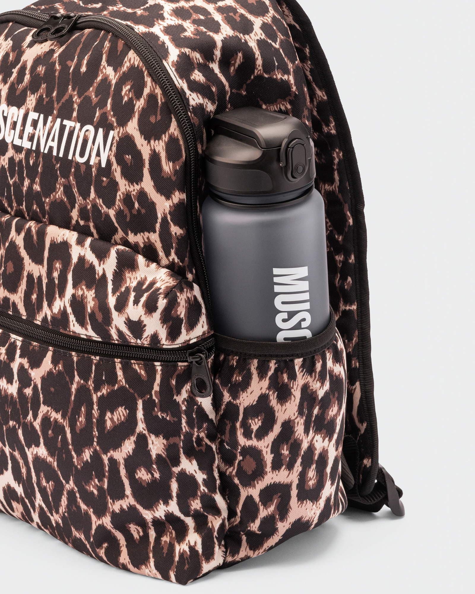 Muscle Nation Backpack - True Leopard Print