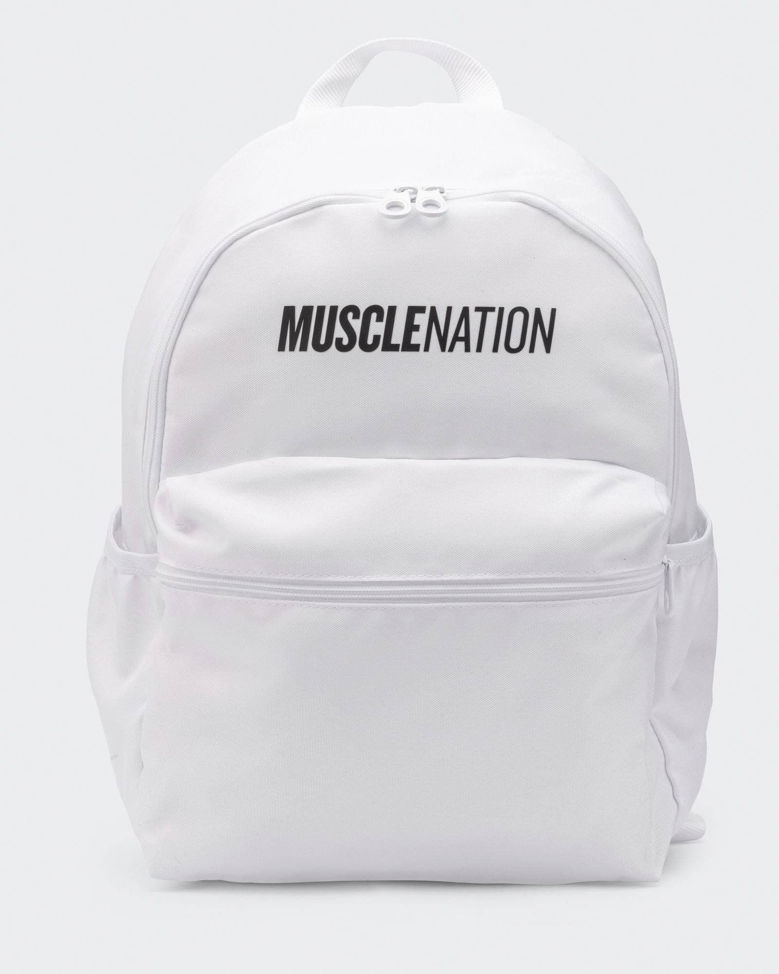 Muscle Nation Backpack - White