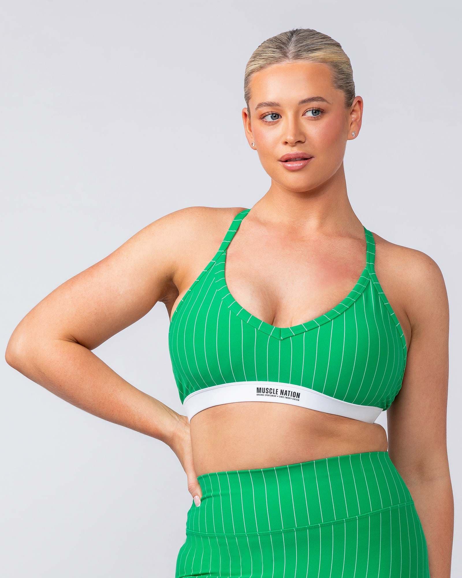 All Star Bra - Clover Stripe