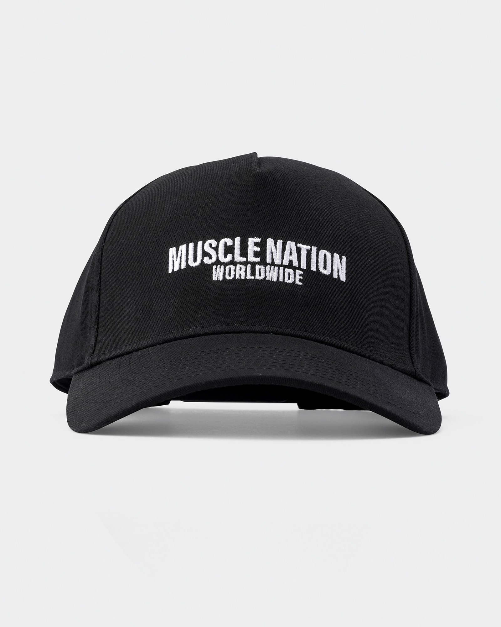 Worldwide A-Frame Hat - Black