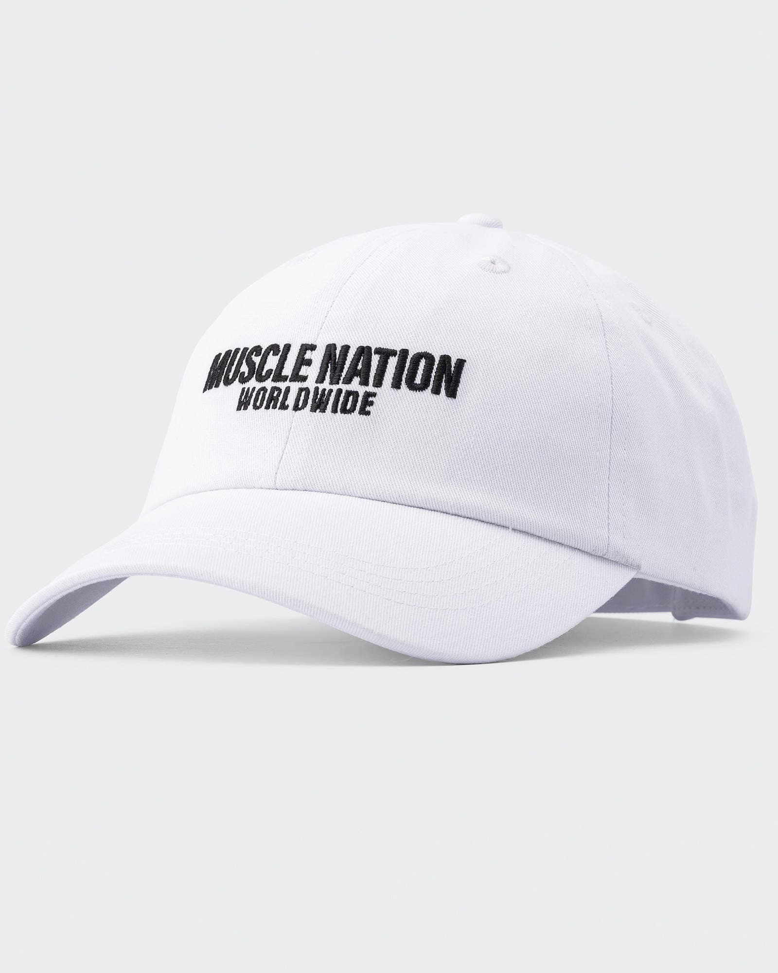 Worldwide Dad Cap - White