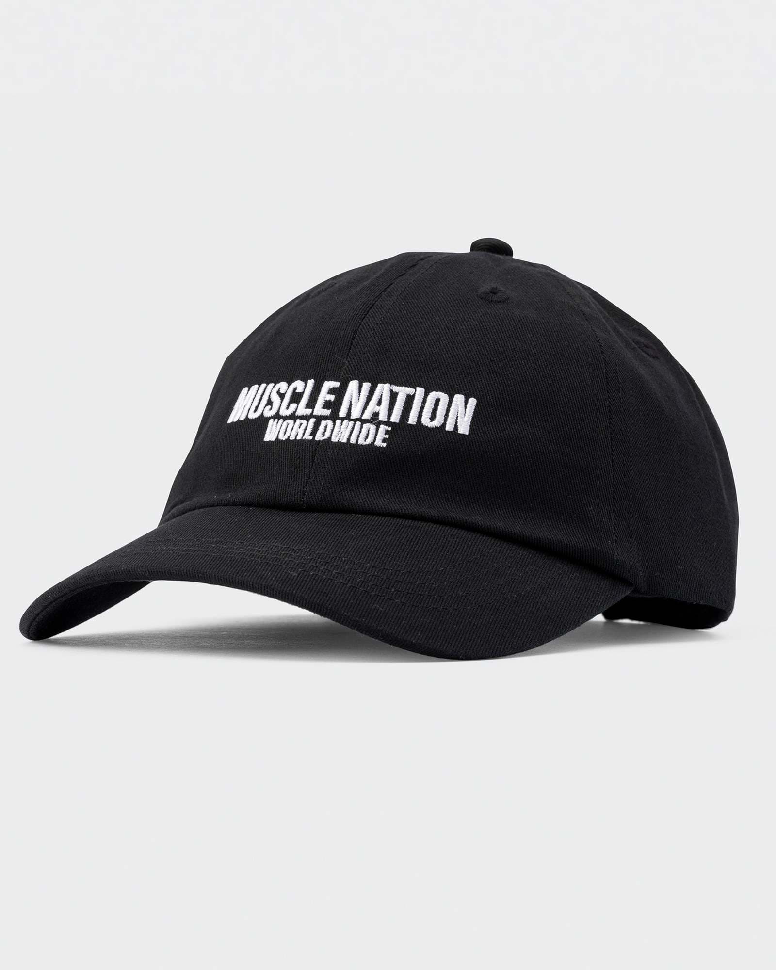 Worldwide Dad Cap - Black
