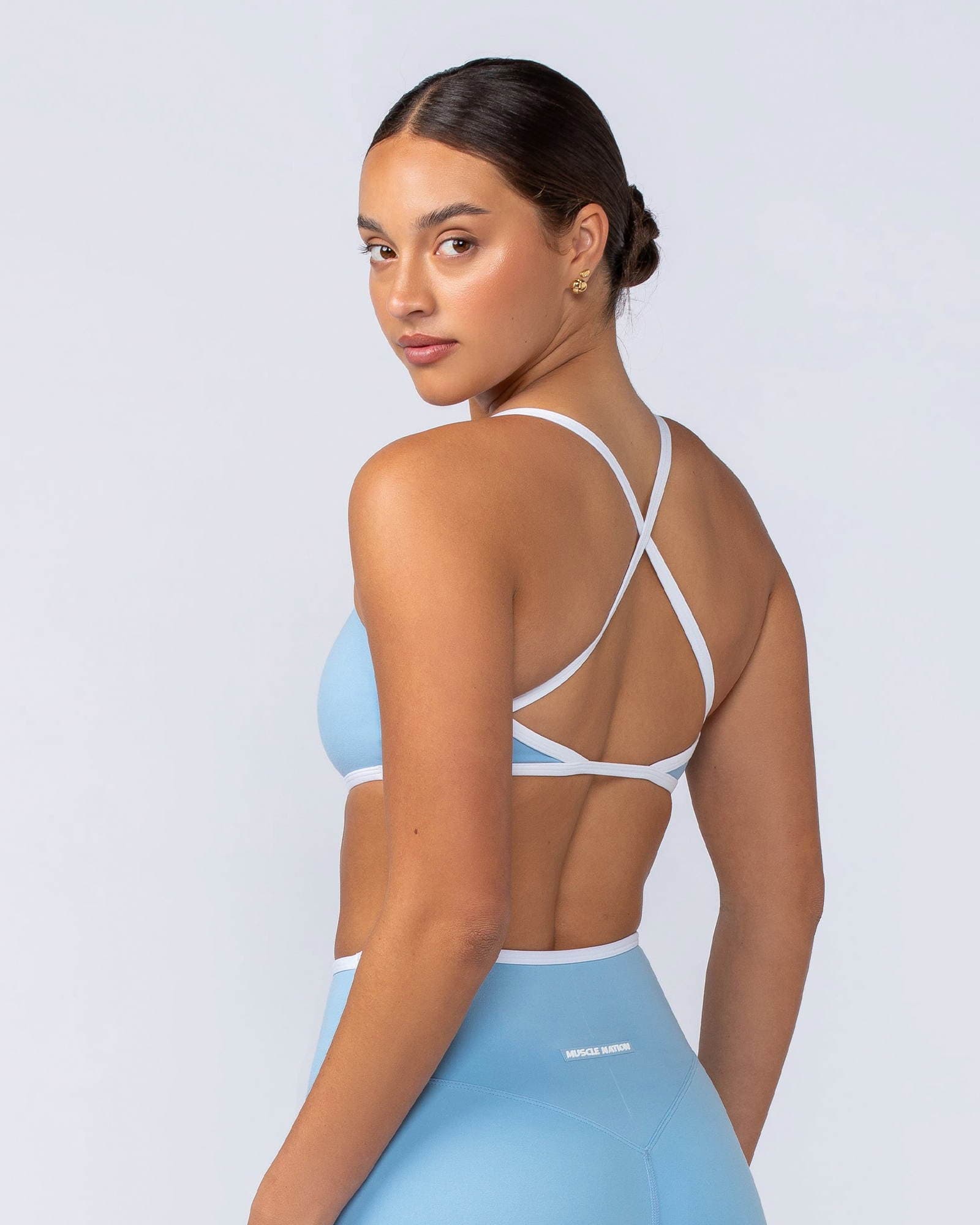 Goddess Bralette - Pacific Blue