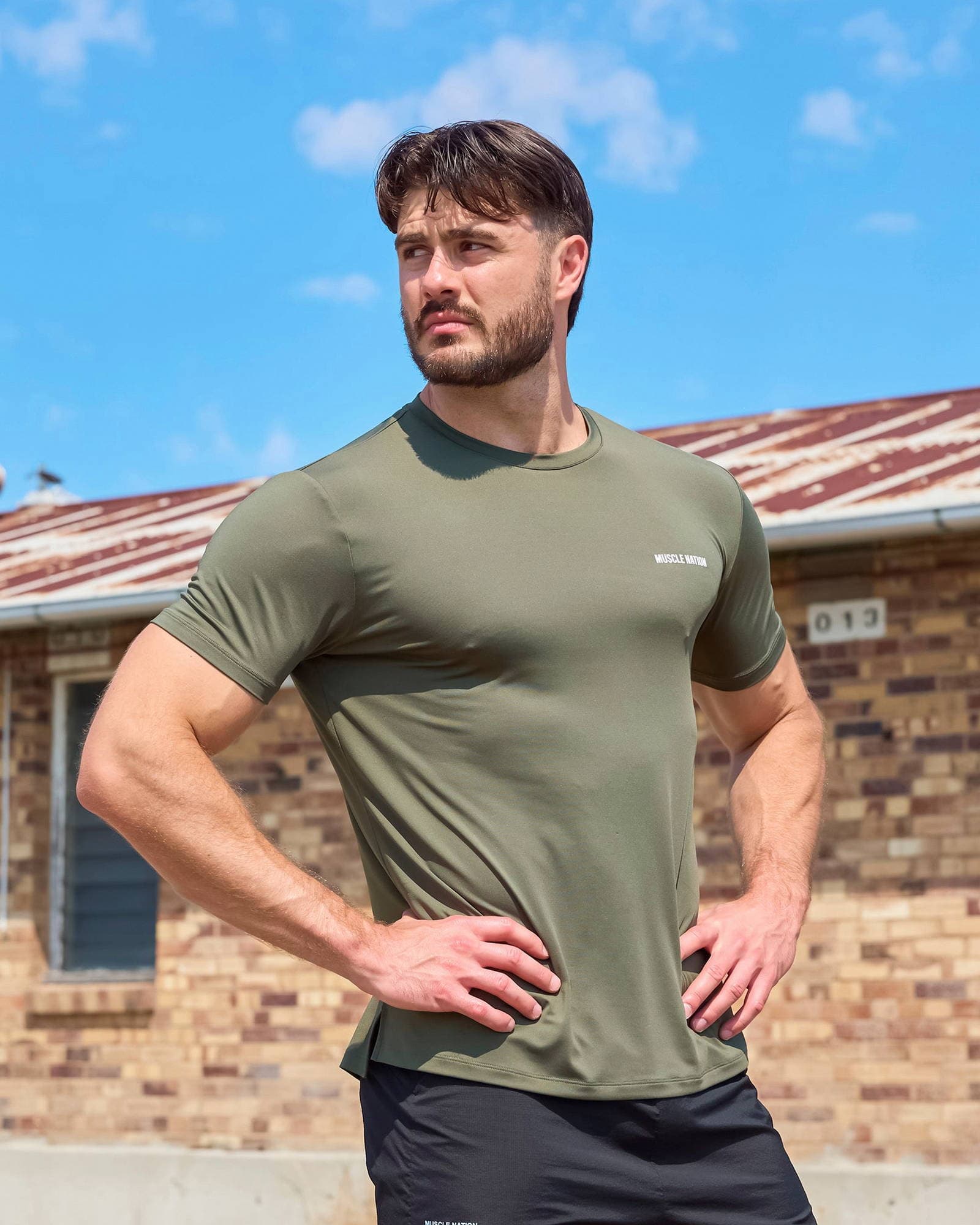 Climaflex Active Tee - Dark Khaki