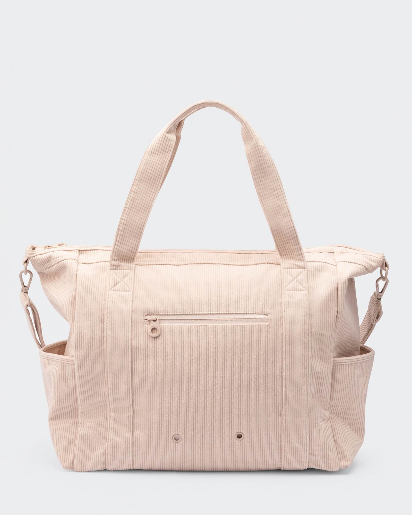 Muscle Nation Corduroy Tote Bag - Soft Beige