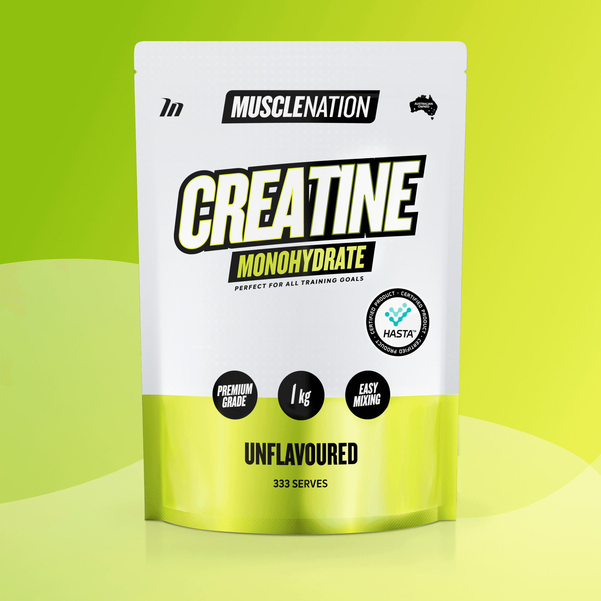 CREATINE MONOHYDRATE - Unflavoured 1kg