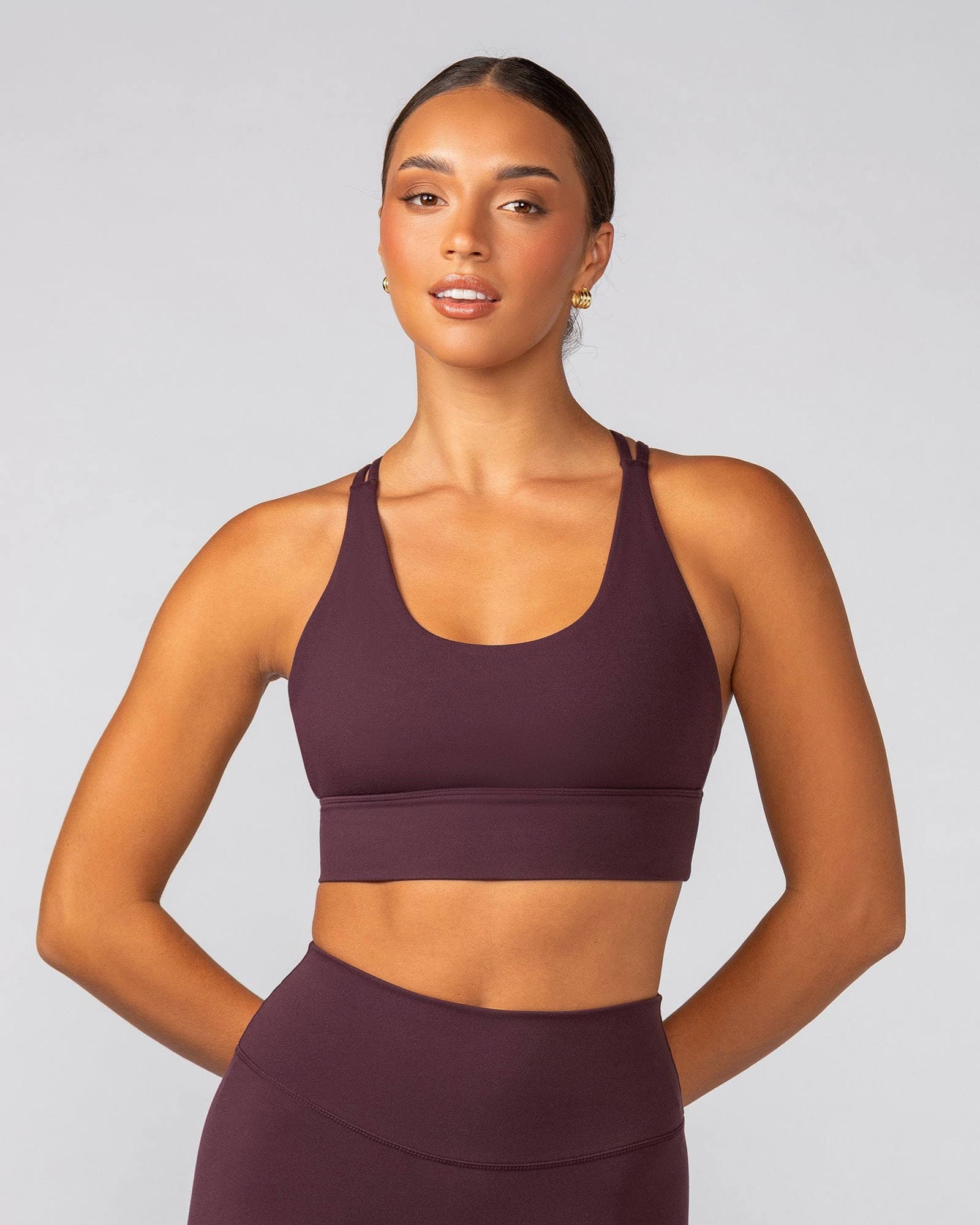 Dash Longline Bra - Fig