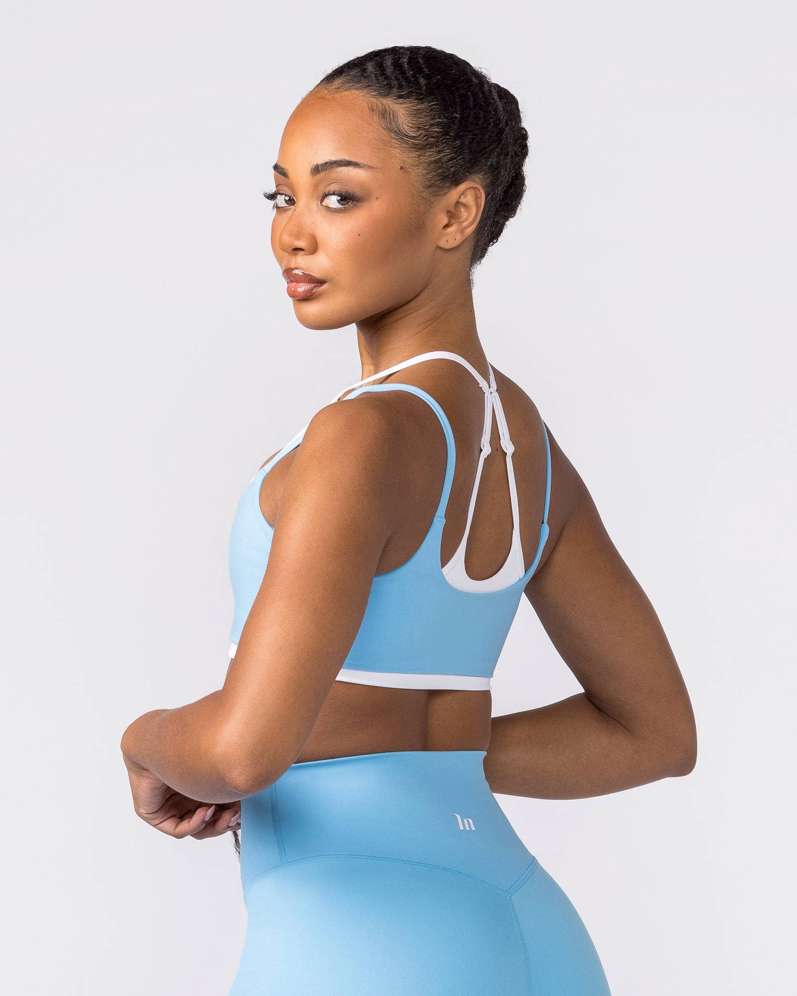 Duo Bralette - White/Frosted