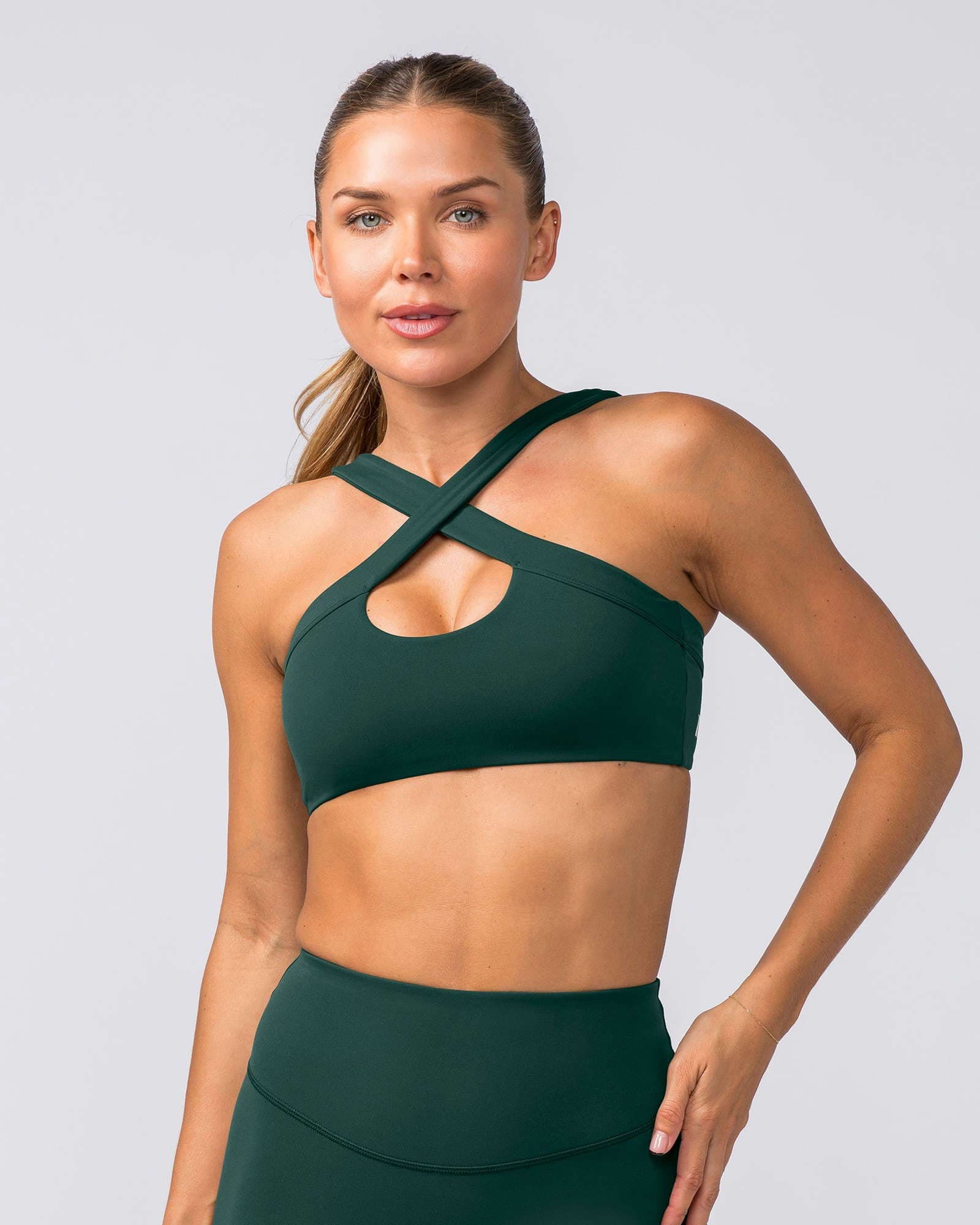 Luxe Bralette - Forest Green