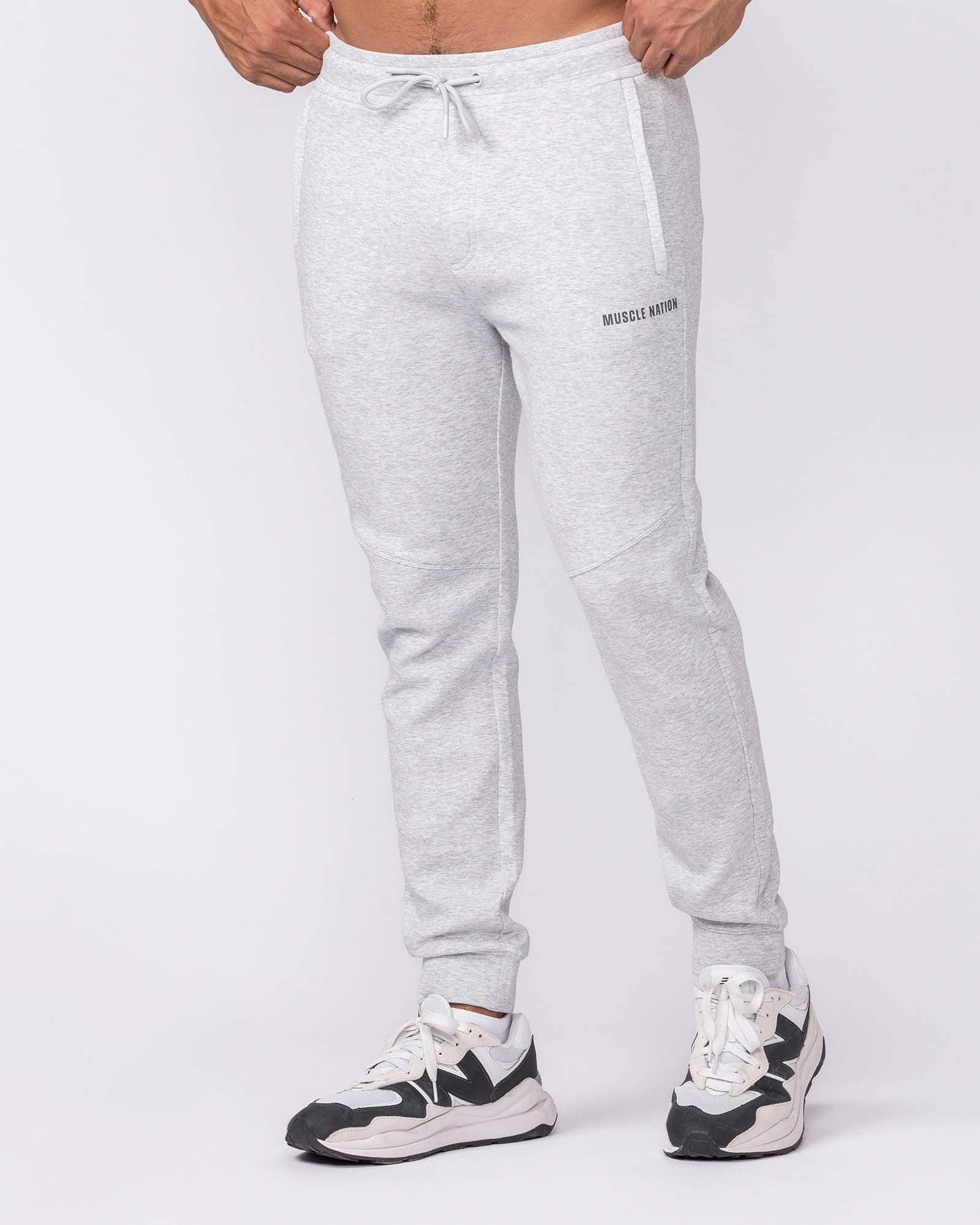 Essential Tech Pants - Grey Marl