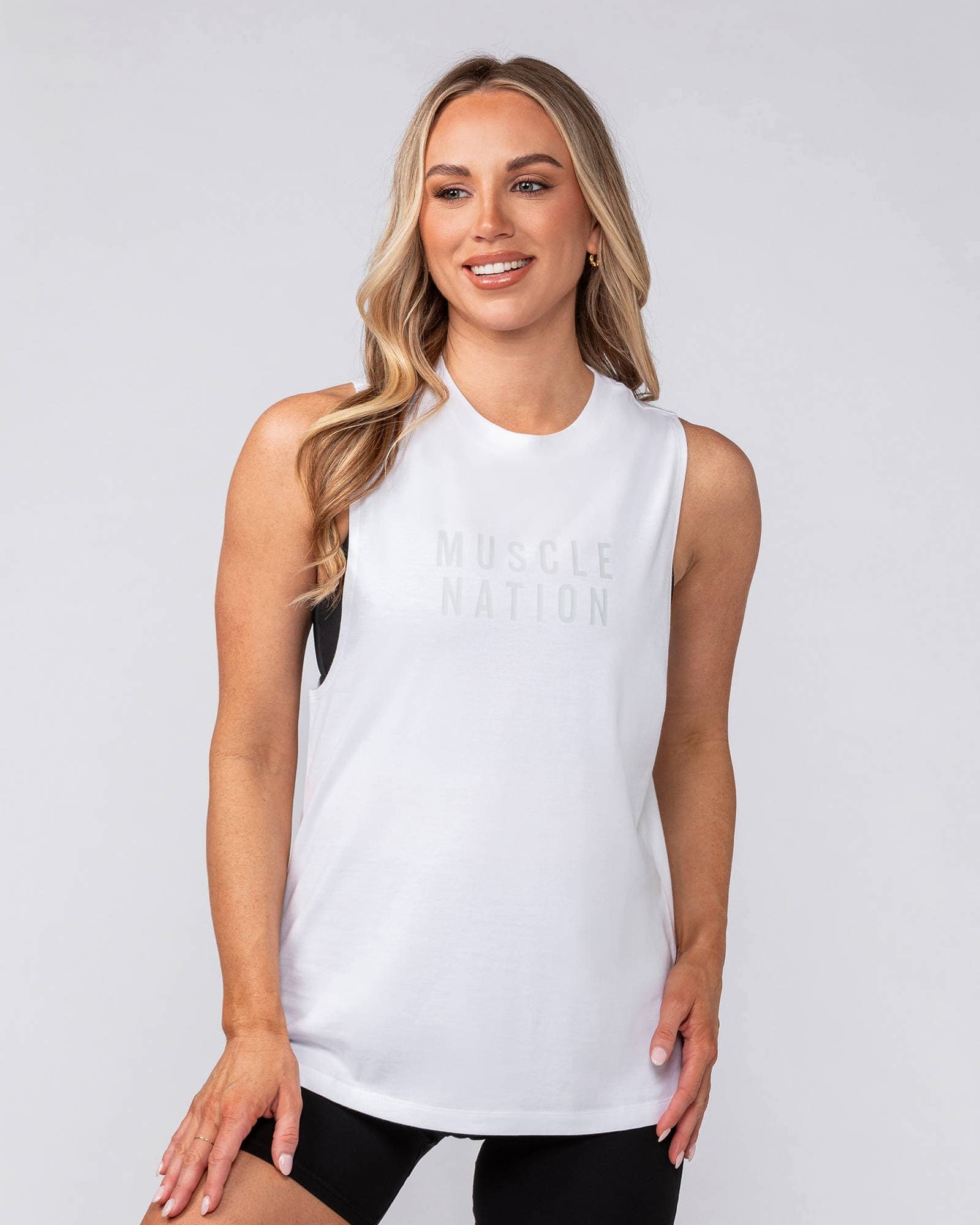 Essential Training Tank - White