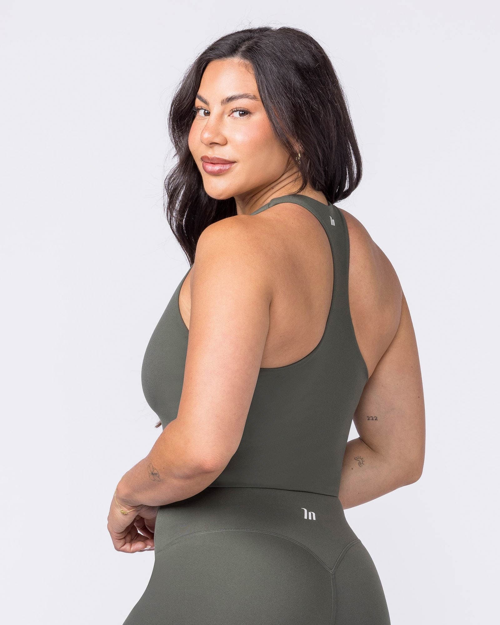Everyday Form Cropped Tank - Eucalyptus