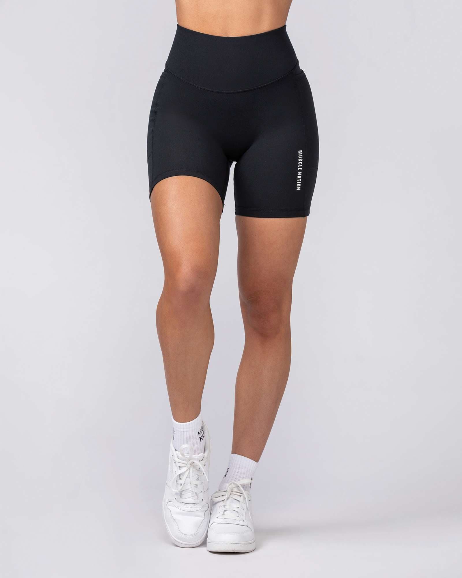 Everyday Pocket Bike Shorts - Black