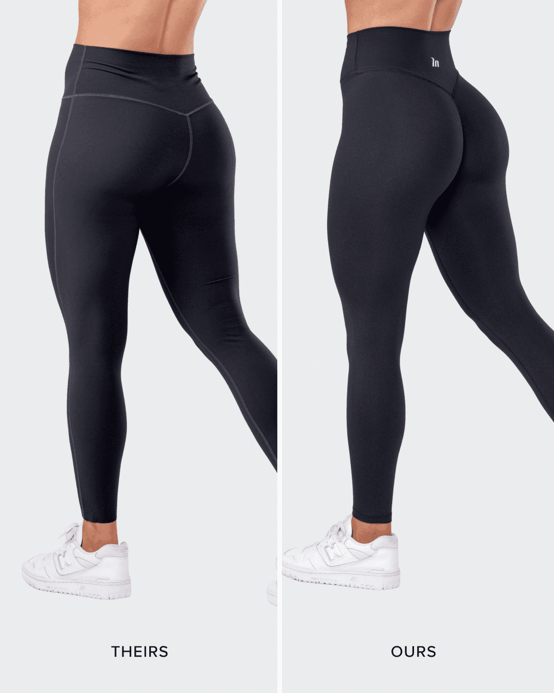 Evolve Signature Ankle Length Leggings - Black