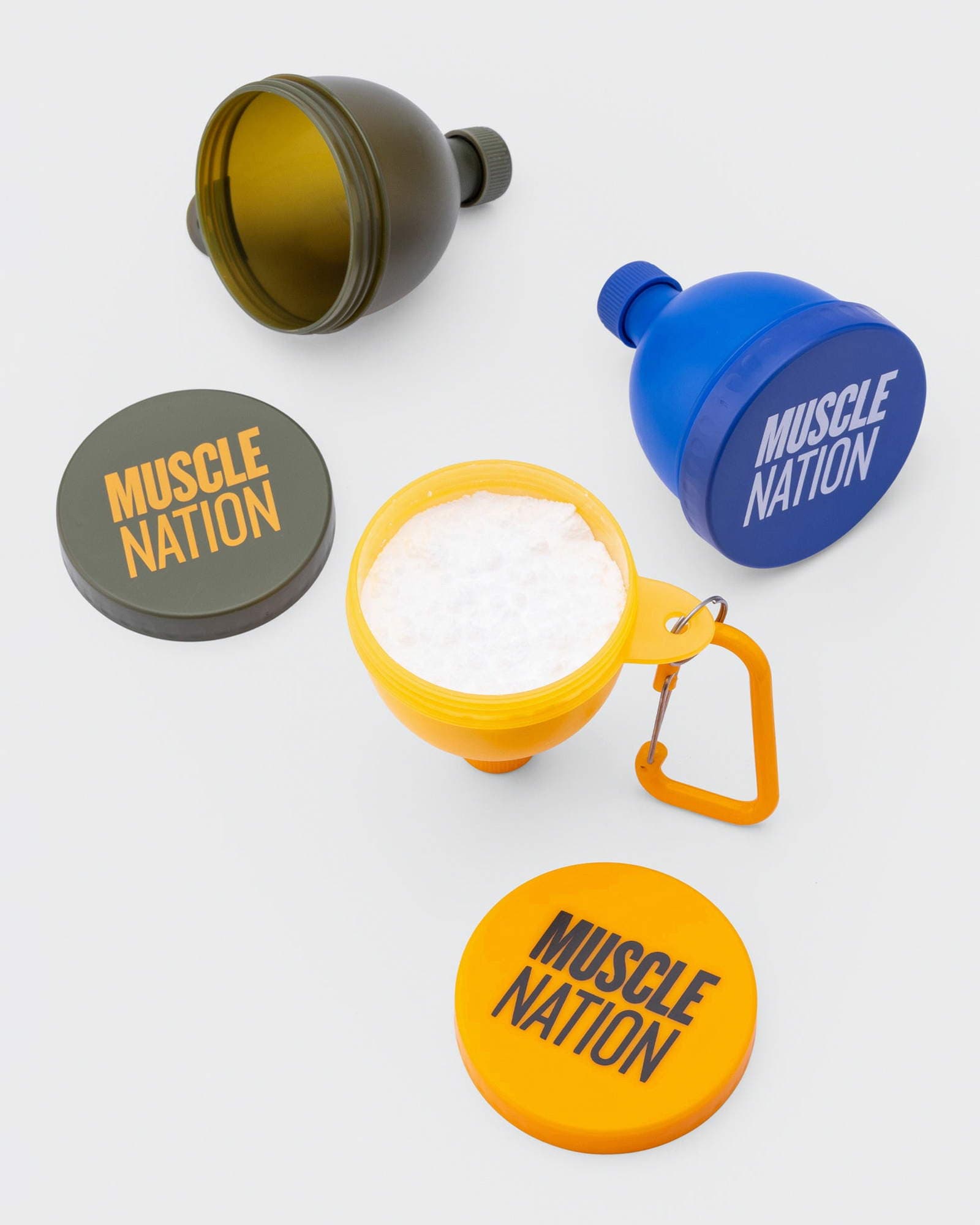 Fill And Go Funnel (x3 Pack) - Dark Khaki Multi