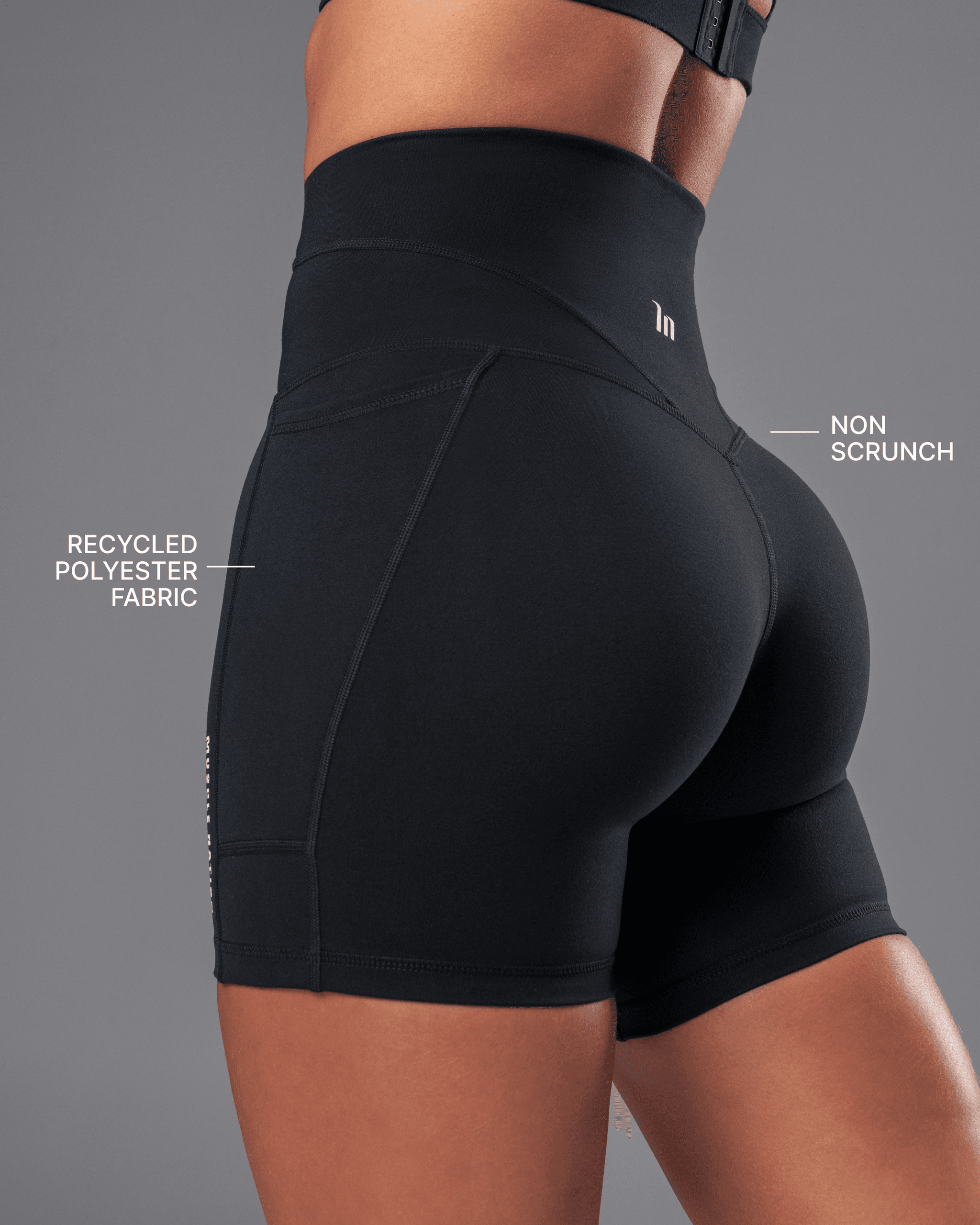 Unrivalled Everyday Pocket Bike Shorts - Black