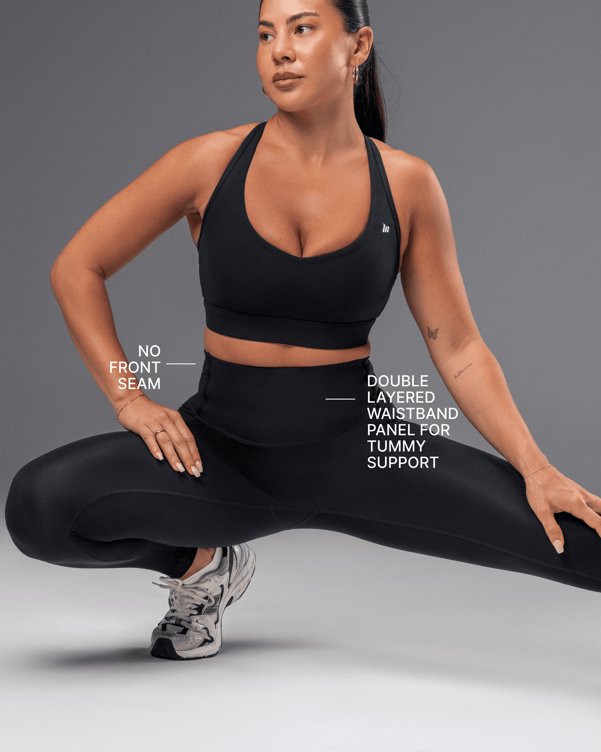 Unrivalled Everyday Pocket Ankle Leggings - Black