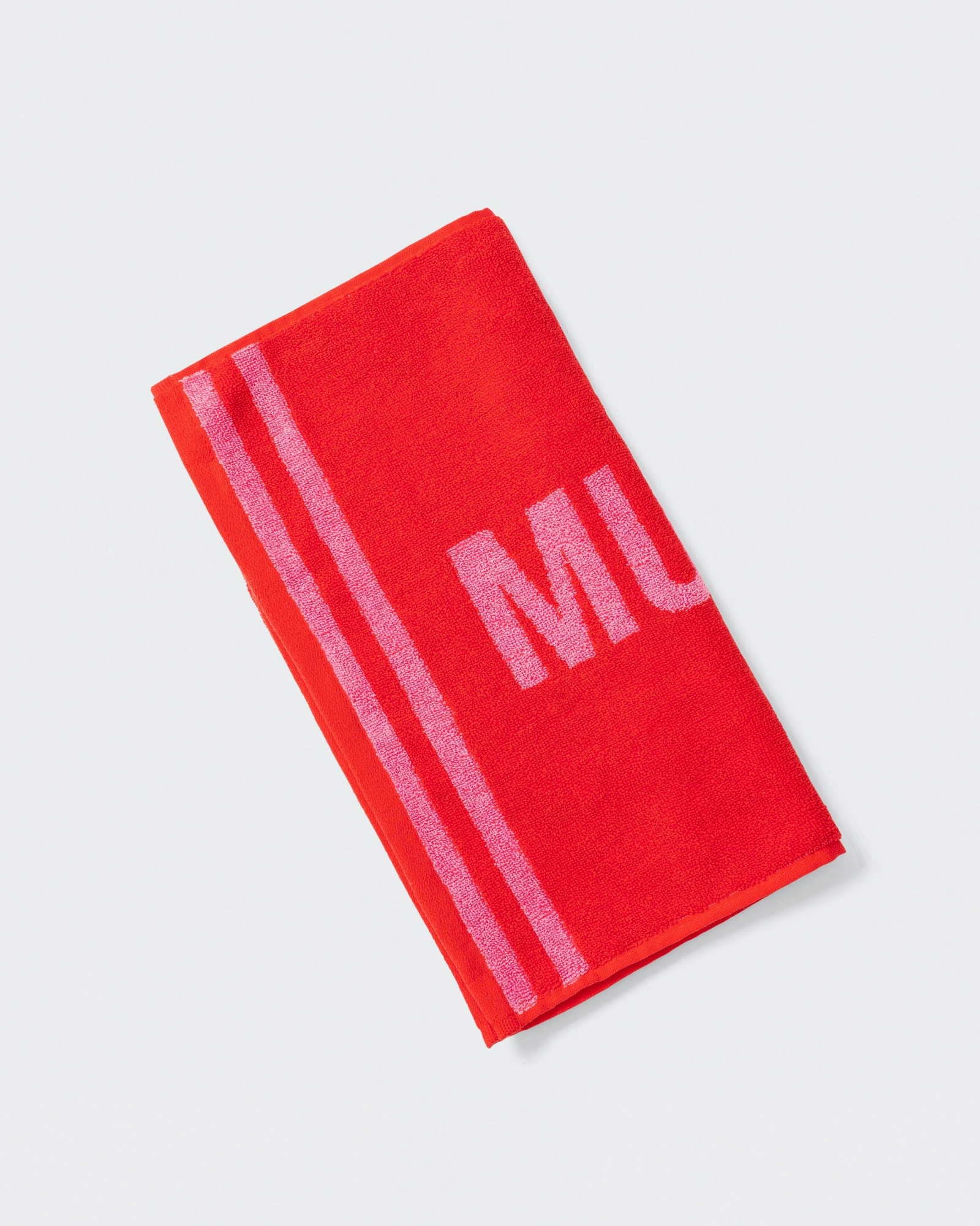 Sweat Towel - Salsa/Hollywood Pink