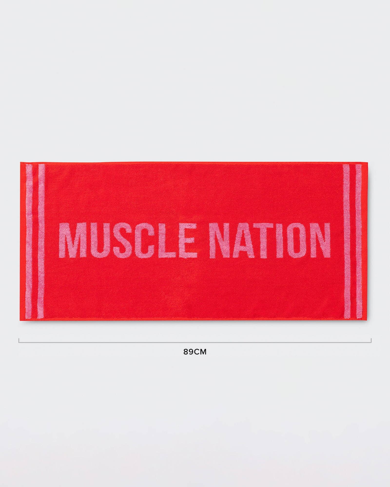 Sweat Towel - Salsa/Hollywood Pink