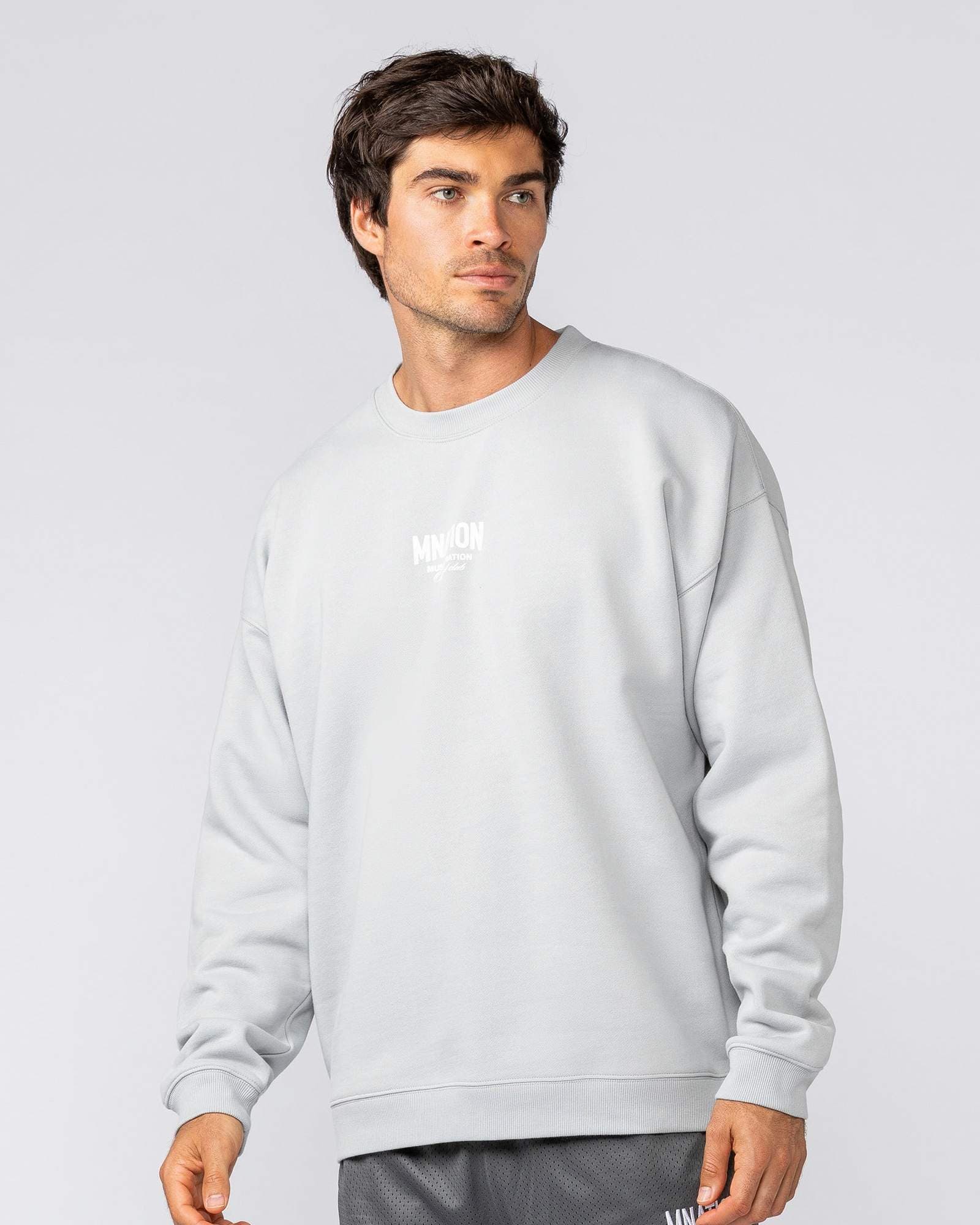 Heritage Crew Pullover - Light Grey