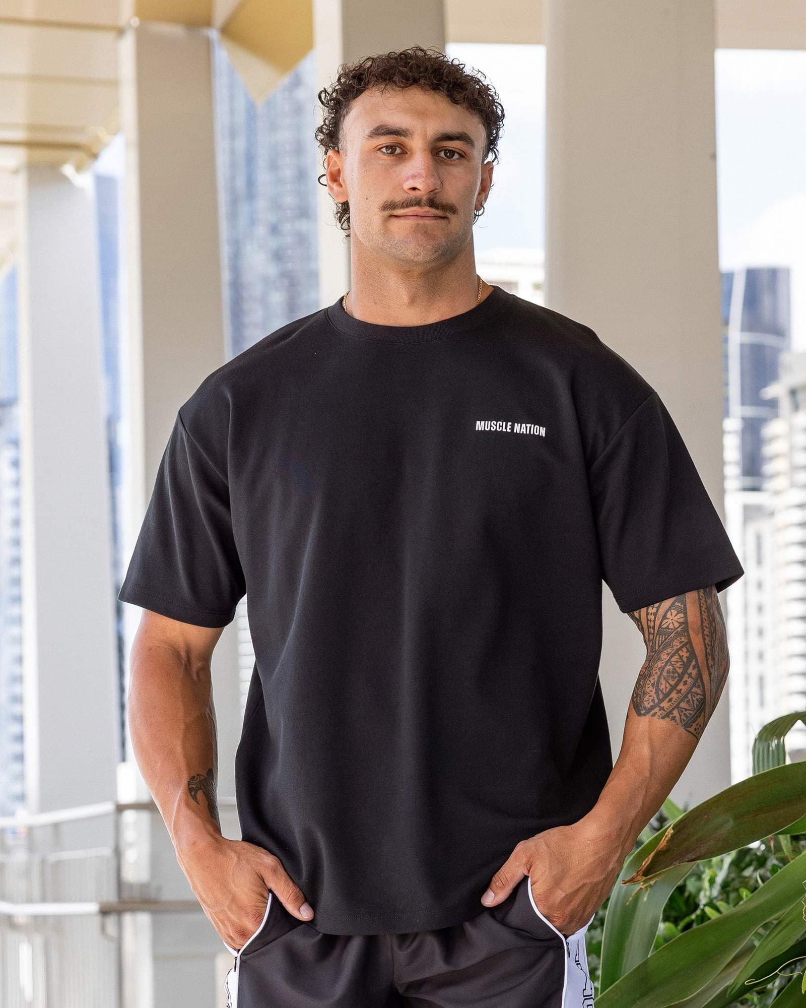 Daily Regular Fit Tee - Black