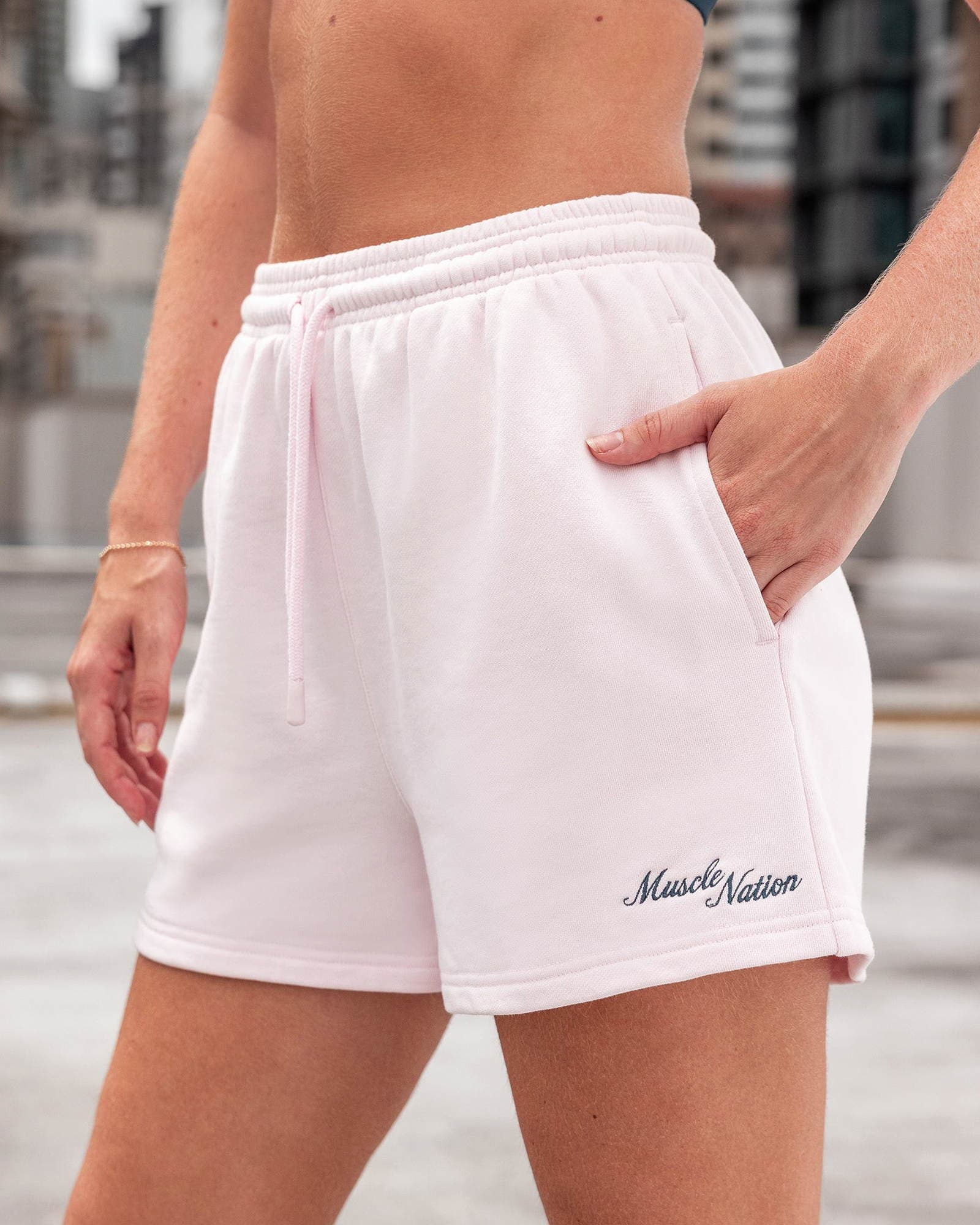 Loopback Lounge Shorts - Babydoll