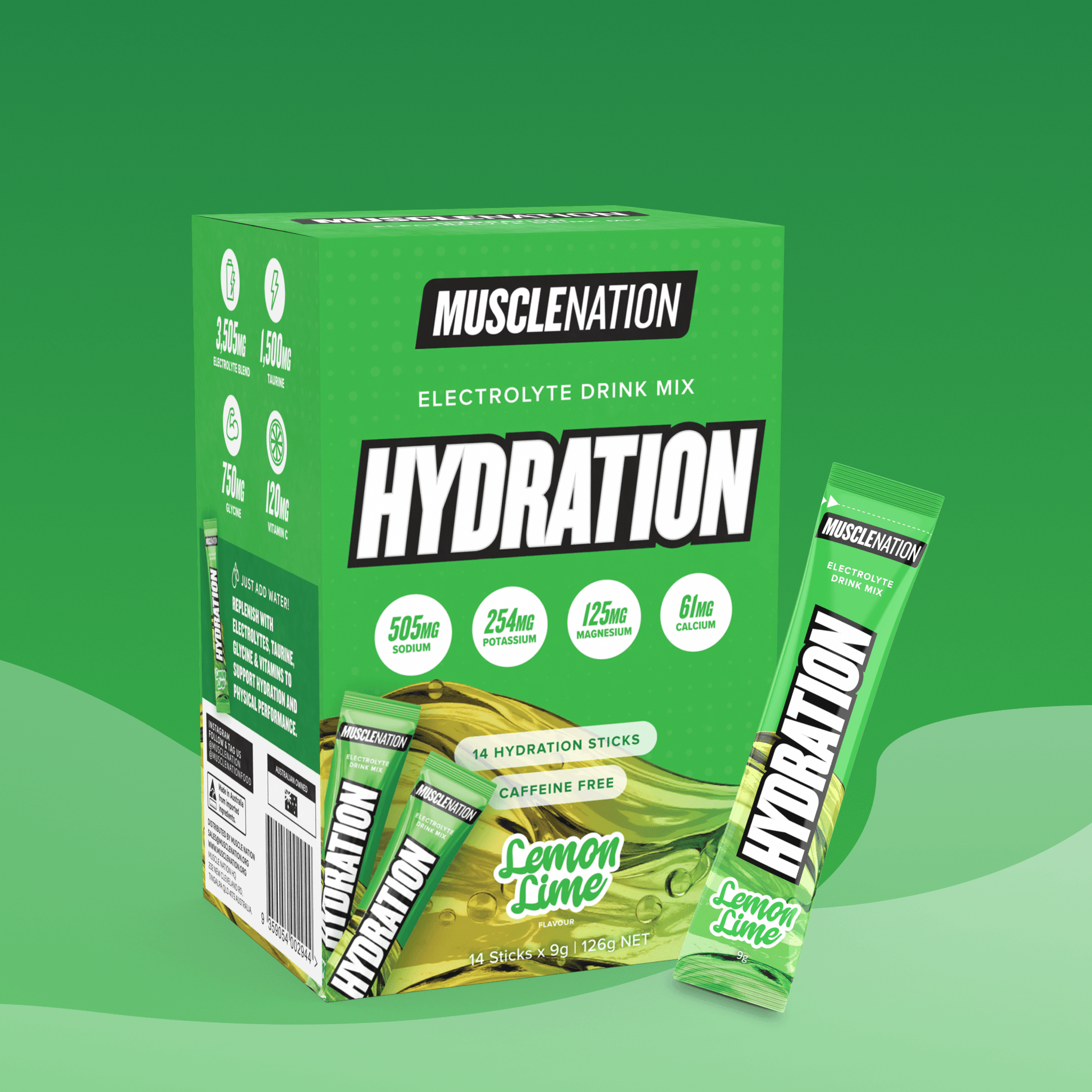 HYDRATION Sticks - Lemon Lime - 14 Pack