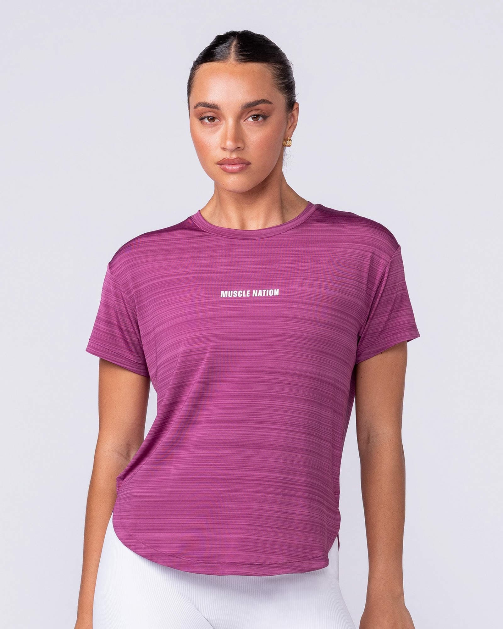 Ignite Training Tee - Raspberry Quartz