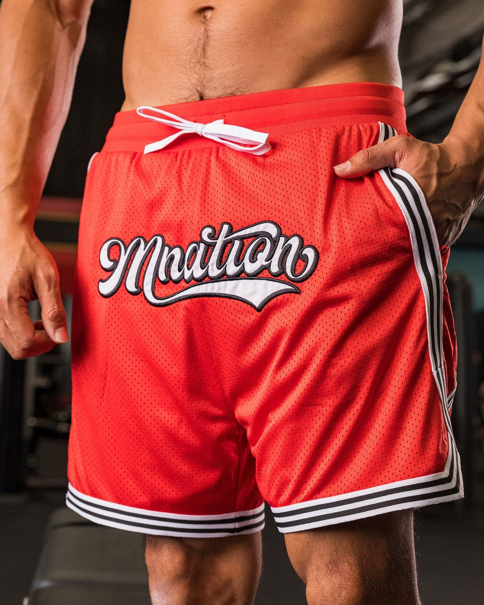 Stadium Basketball 5" Shorts - Chilli