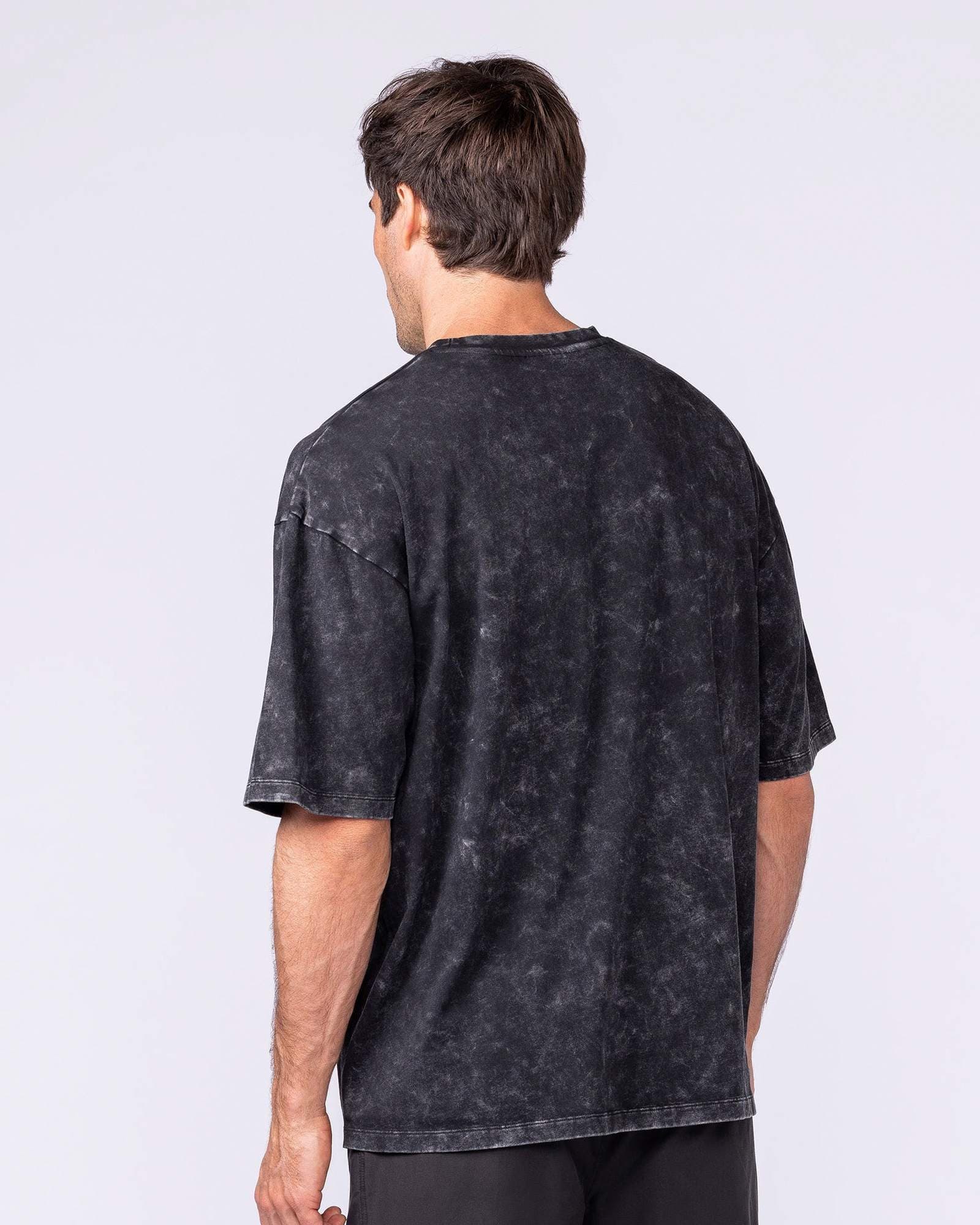 Immortal Oversized Vintage Tee - Washed Black