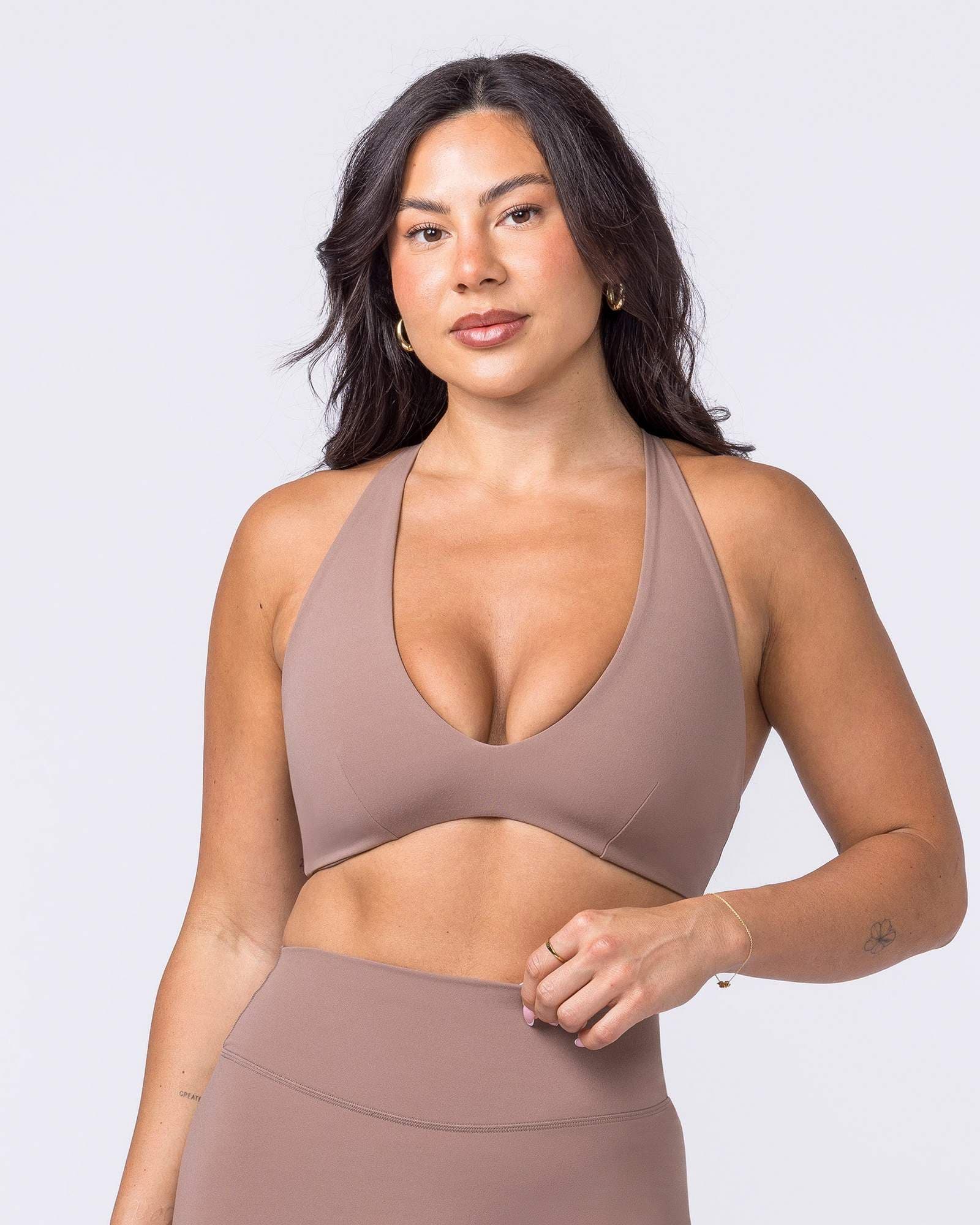 Liberty Lustre Bralette - Cookie
