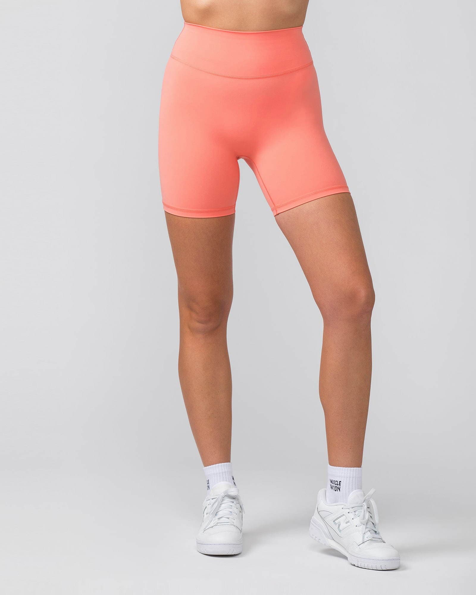 Liberty Zero Rise Bike Shorts - Peach Pink