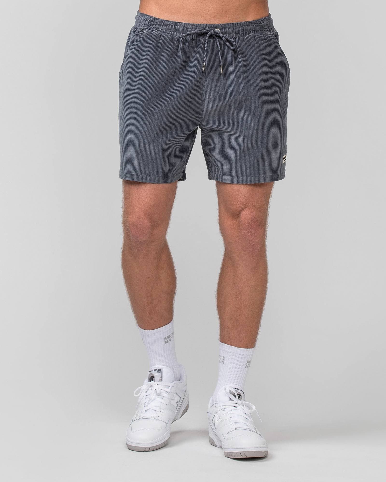 Daily Corduroy Shorts - Thunder