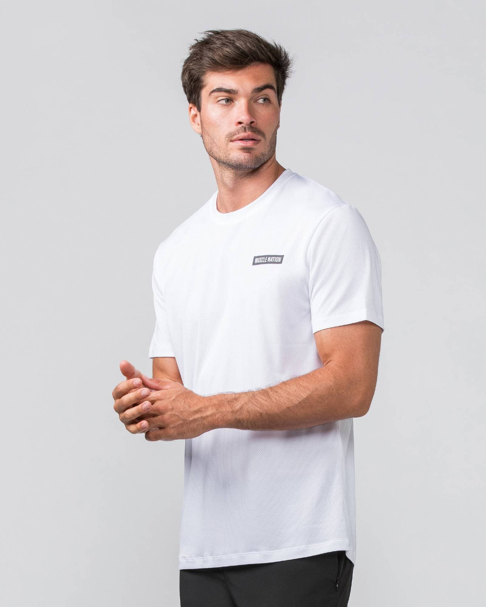 Relaxed Active Tee - White