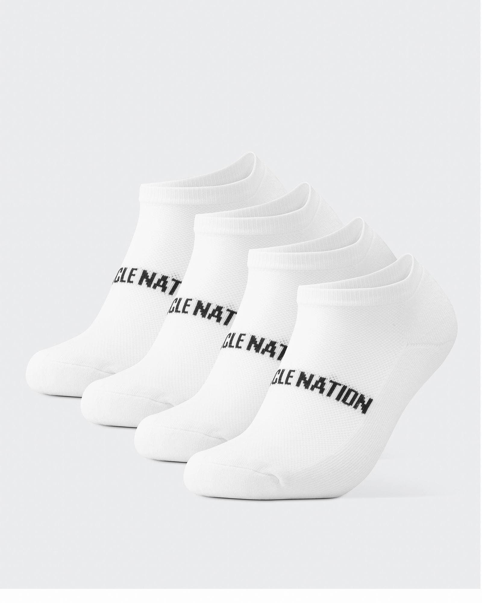 Mens Ankle Socks (2X Pack) - White