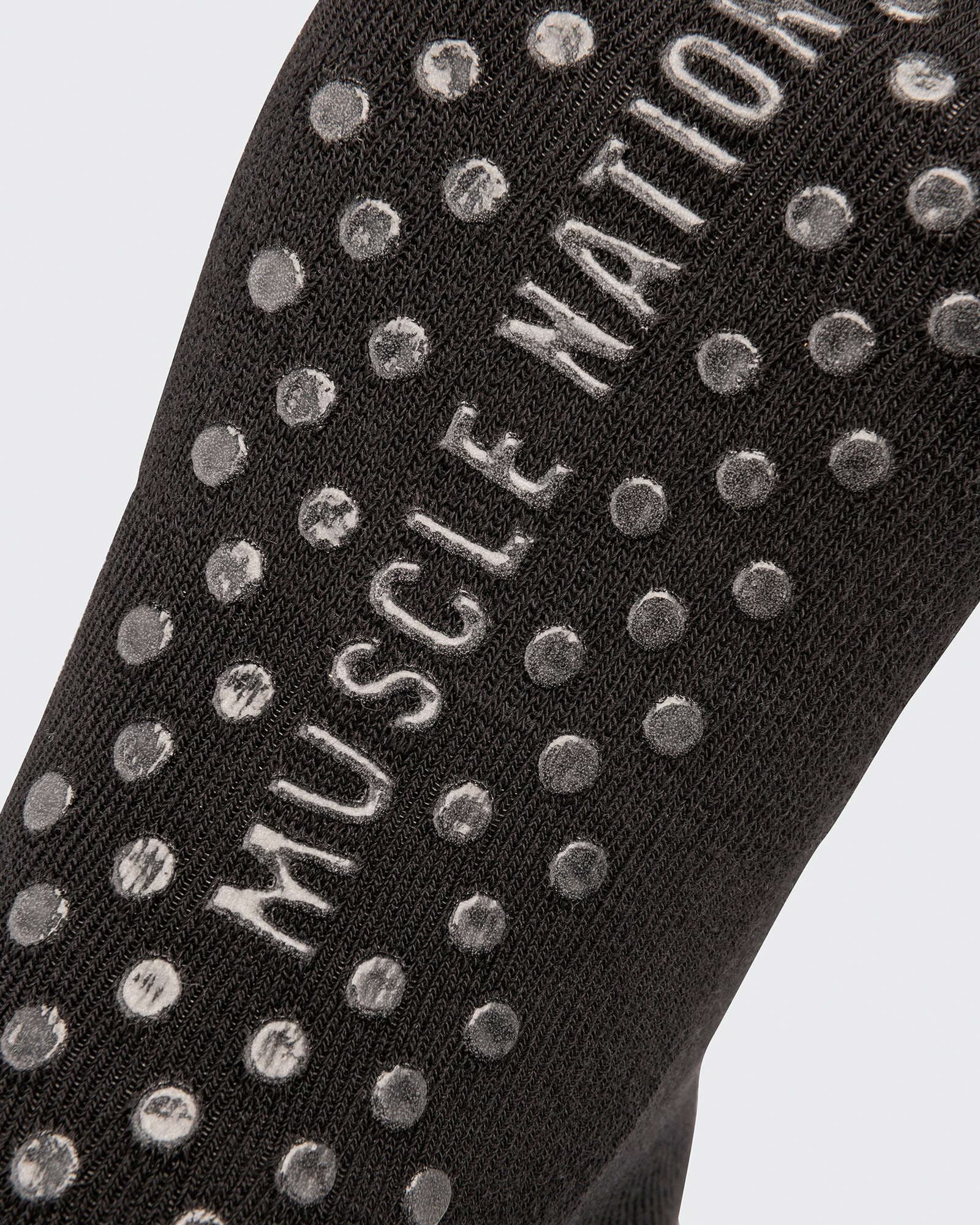 1/4 Crew Grip Sock - 1Pack - Black
