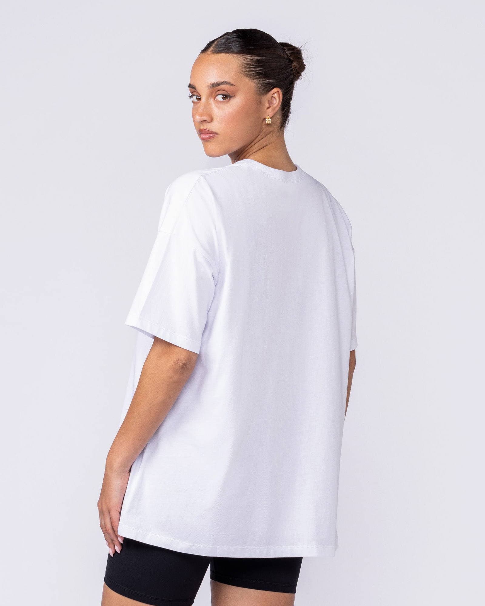 MN Saloon Oversized Tee - White