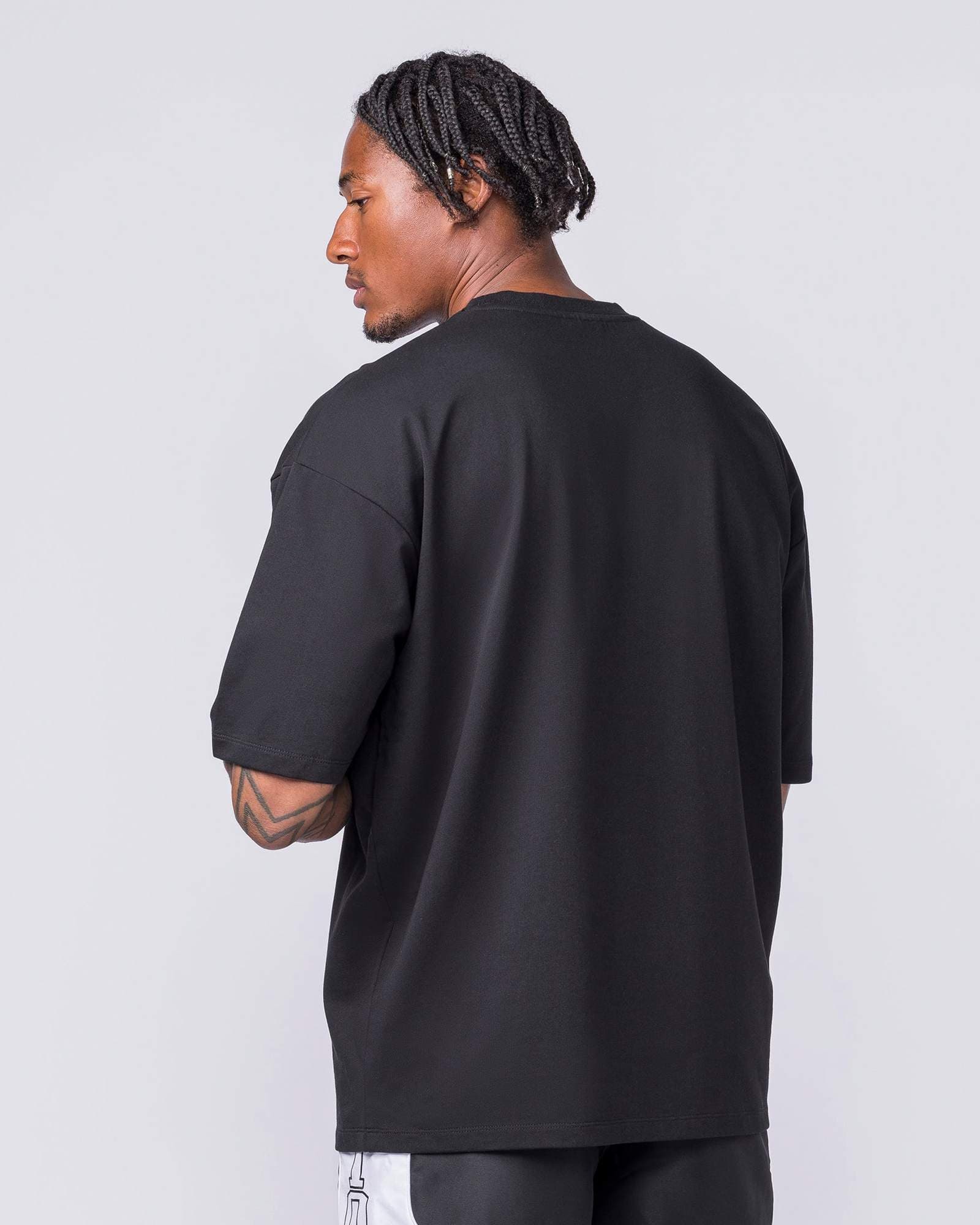 Off Duty Oversized Tee - Black