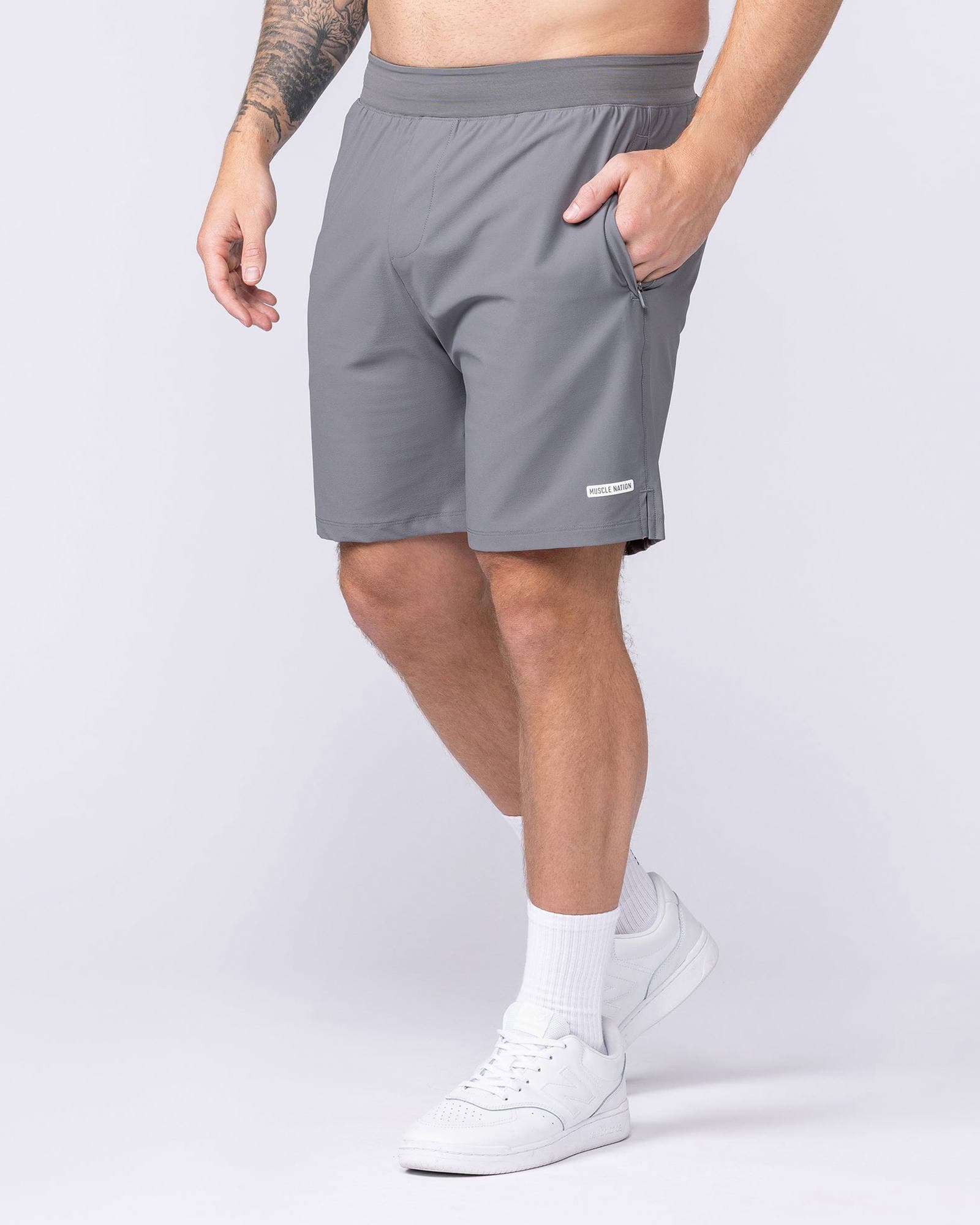 On Repeat Training 7" Shorts - Tornado